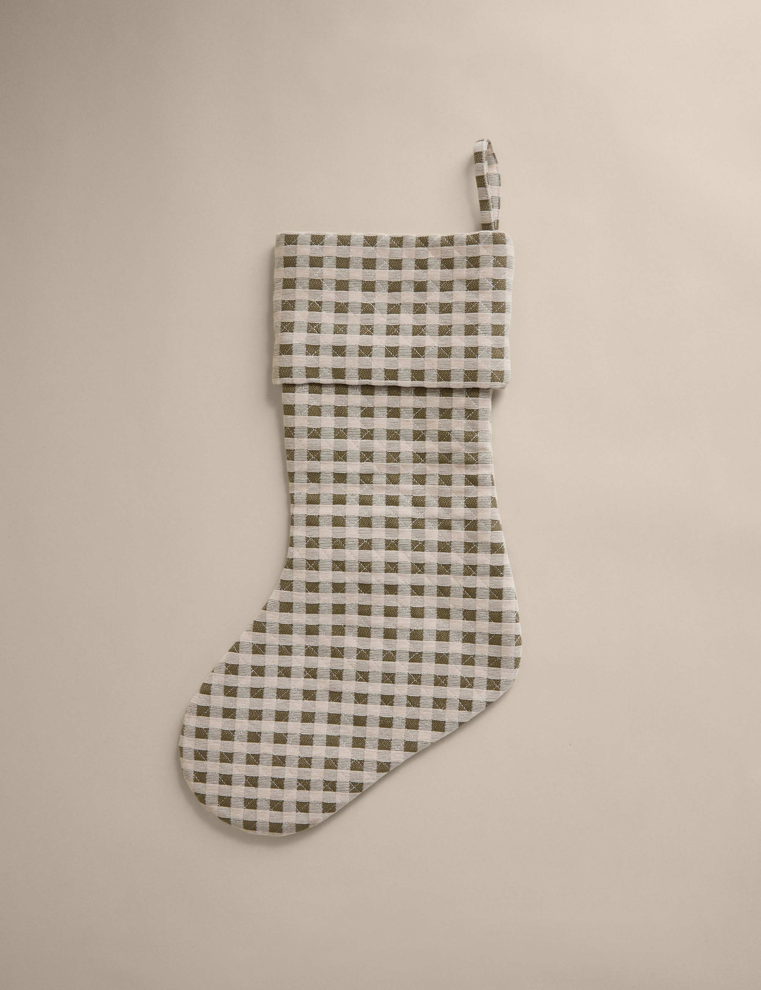 Gingham Stocking