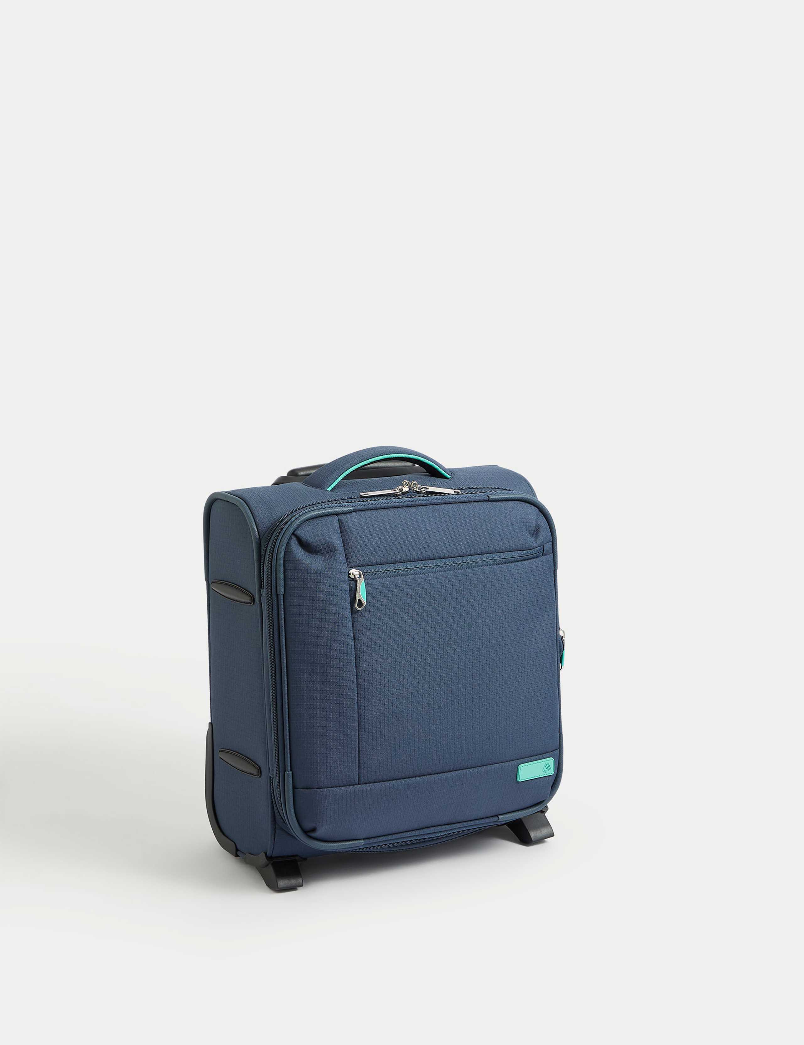Seville 2 Wheel Soft Underseat Cabin Suitcase