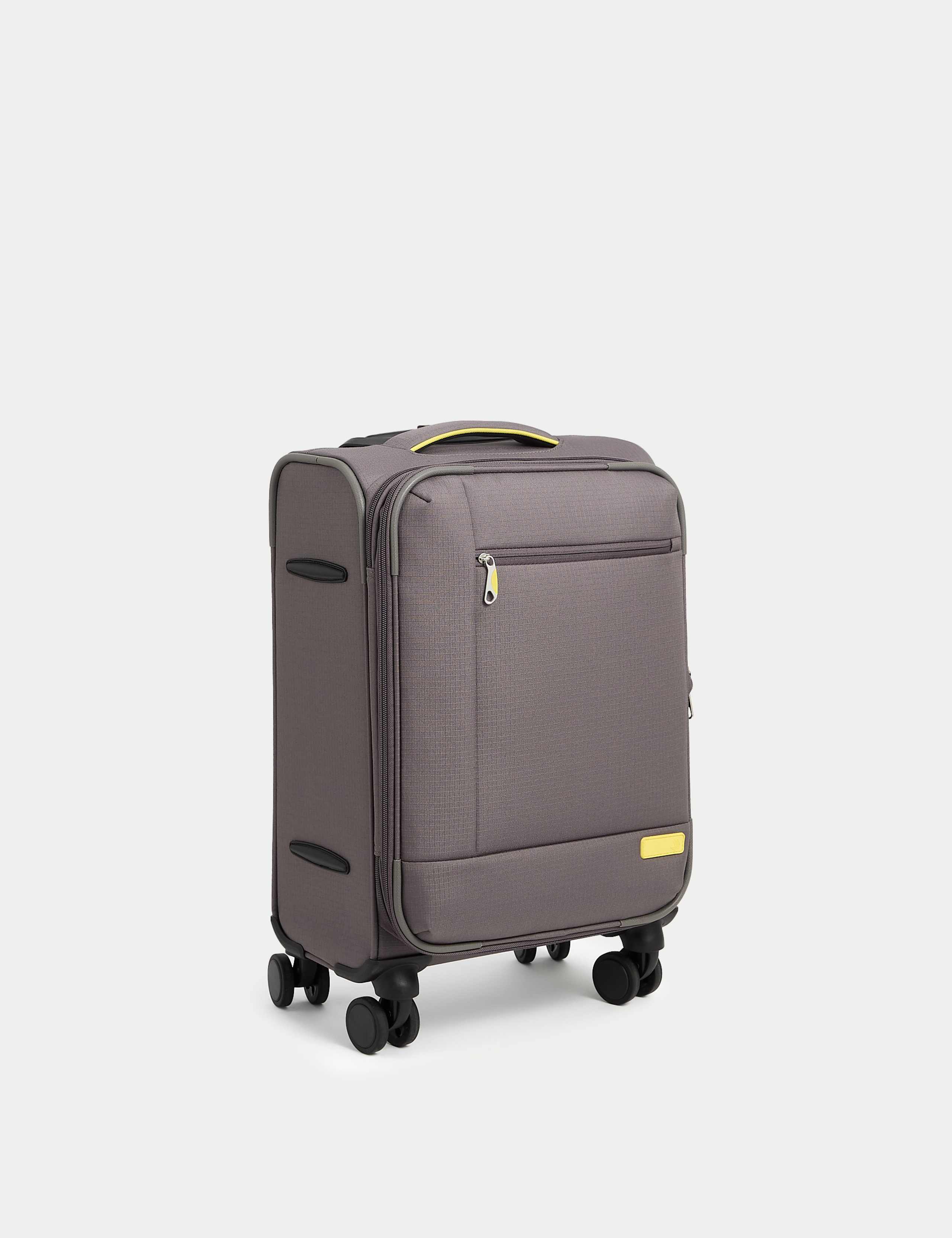 Seville 4 Wheel Soft Cabin Suitcase