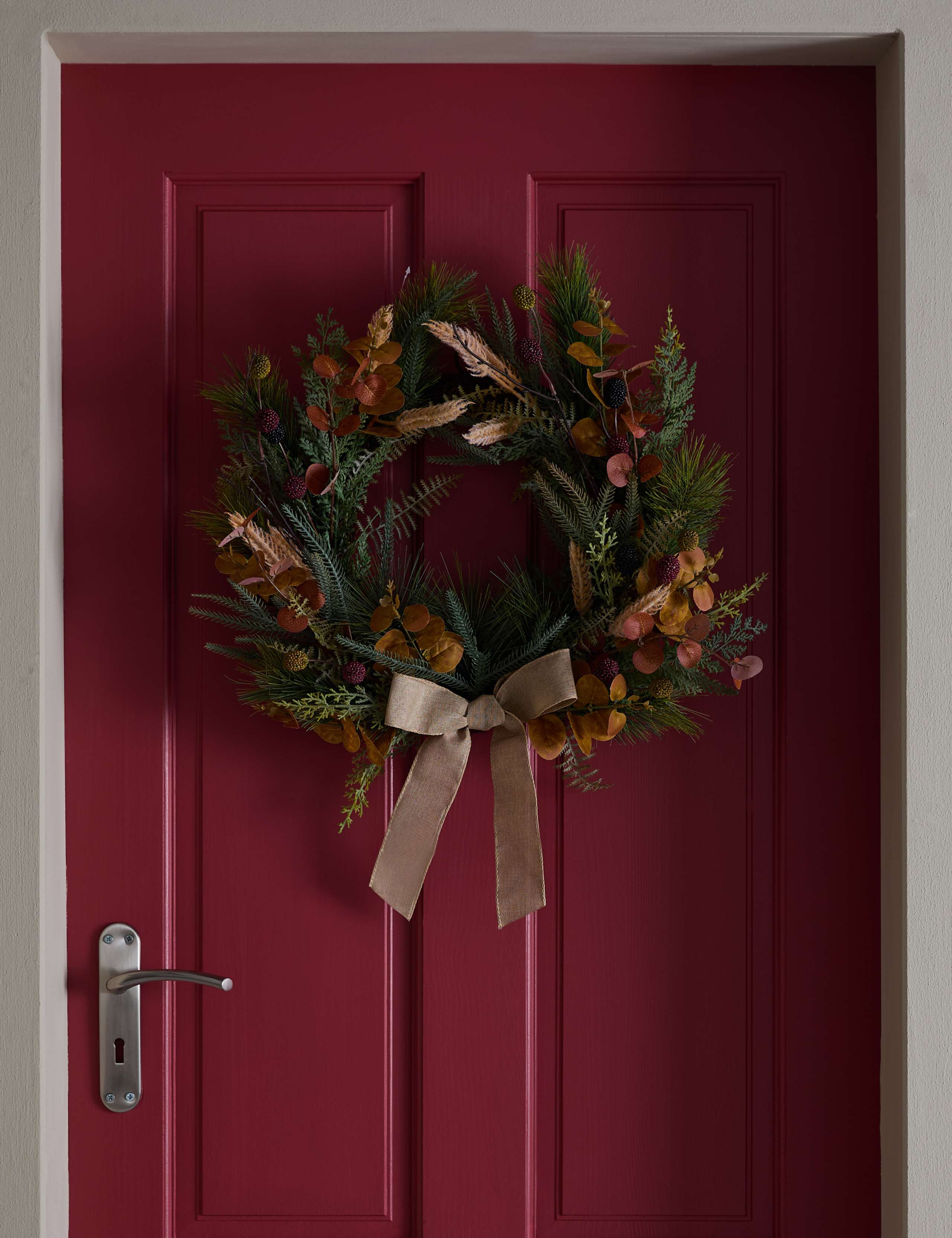 Autumnal Bow Wreath
