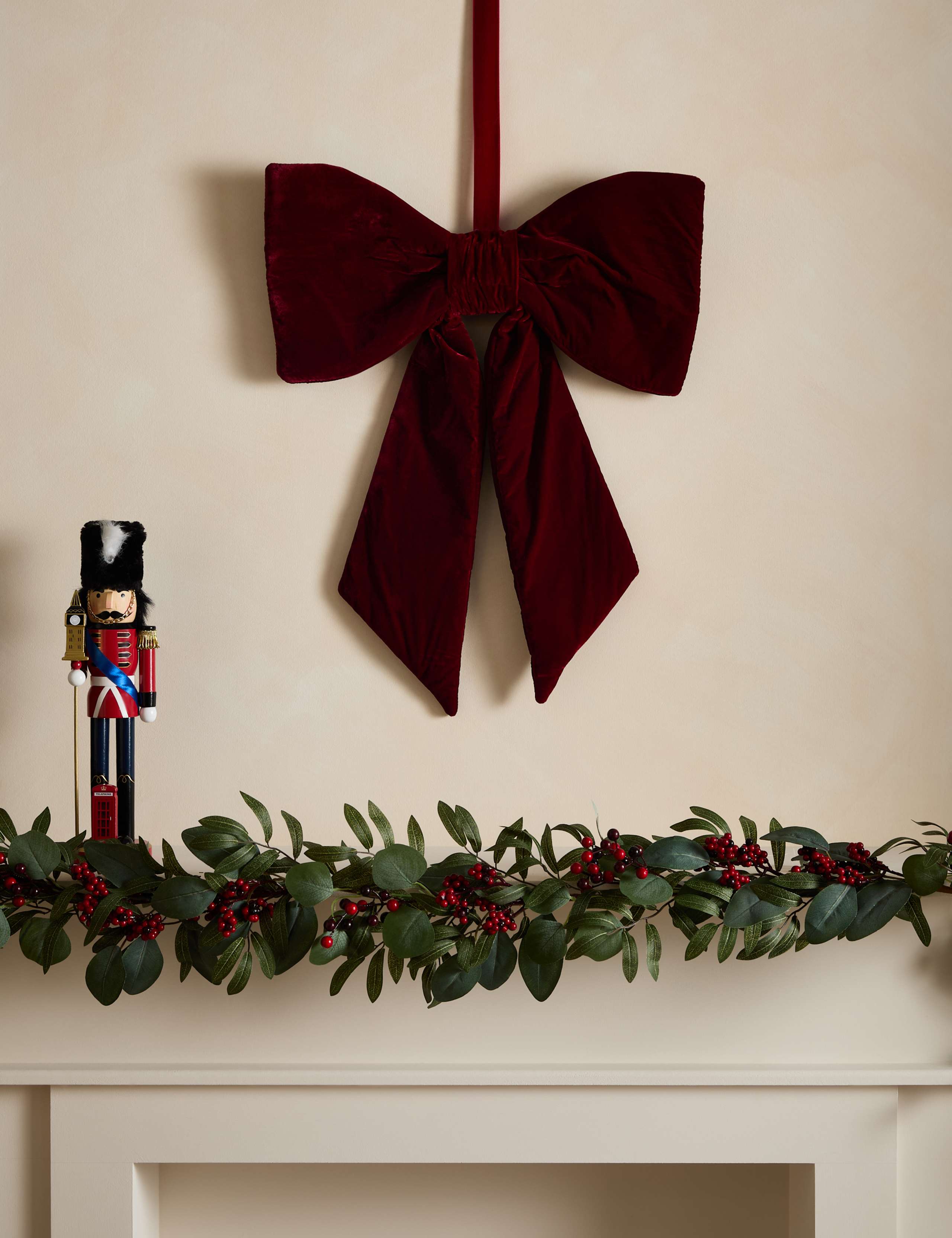 Velvet Bow Decoration