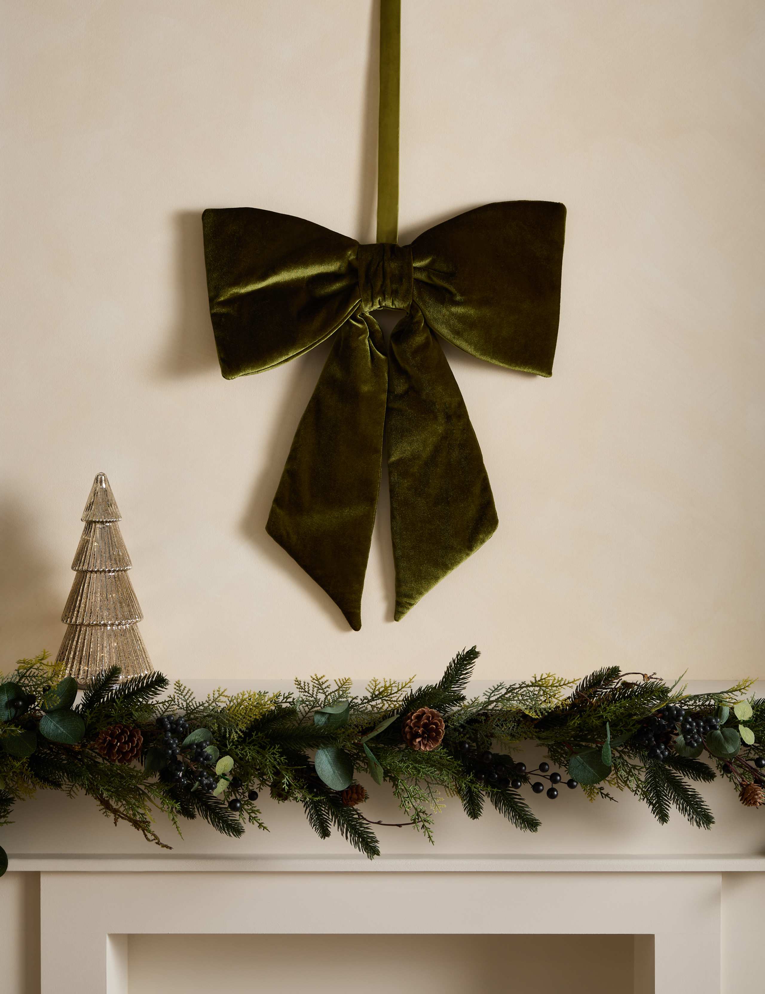 Velvet Bow Decoration