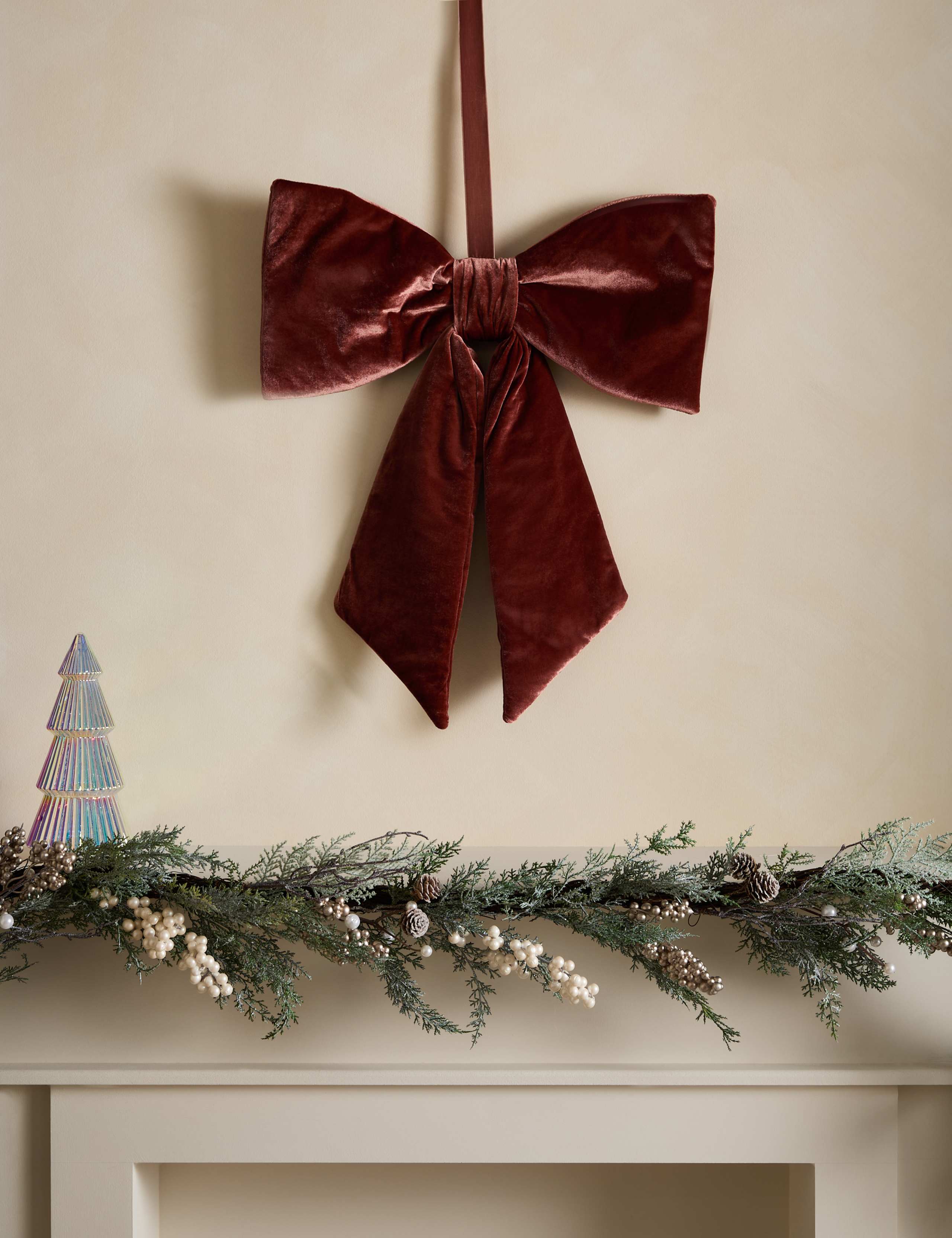 Velvet Bow Decoration