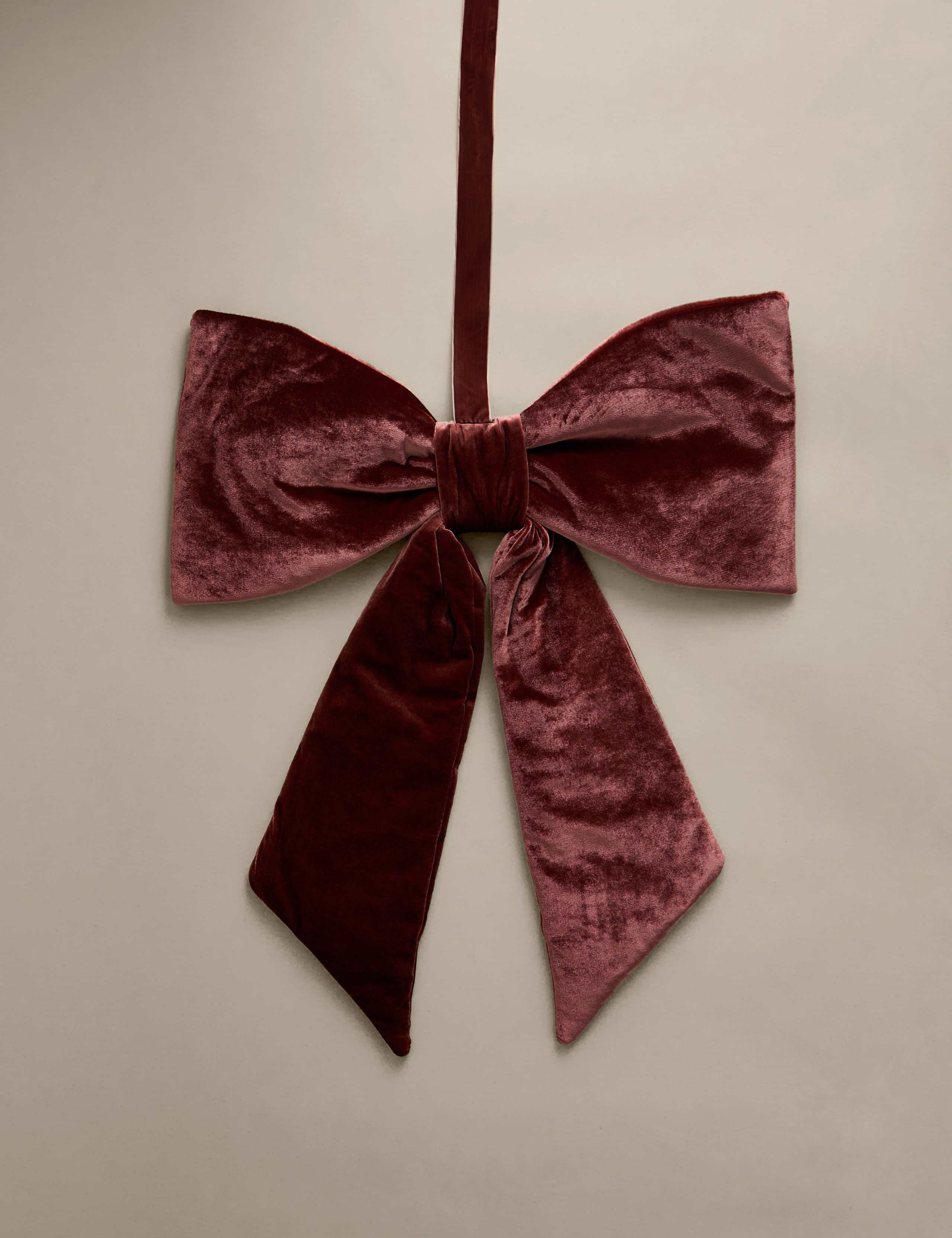 Velvet Bow Decoration