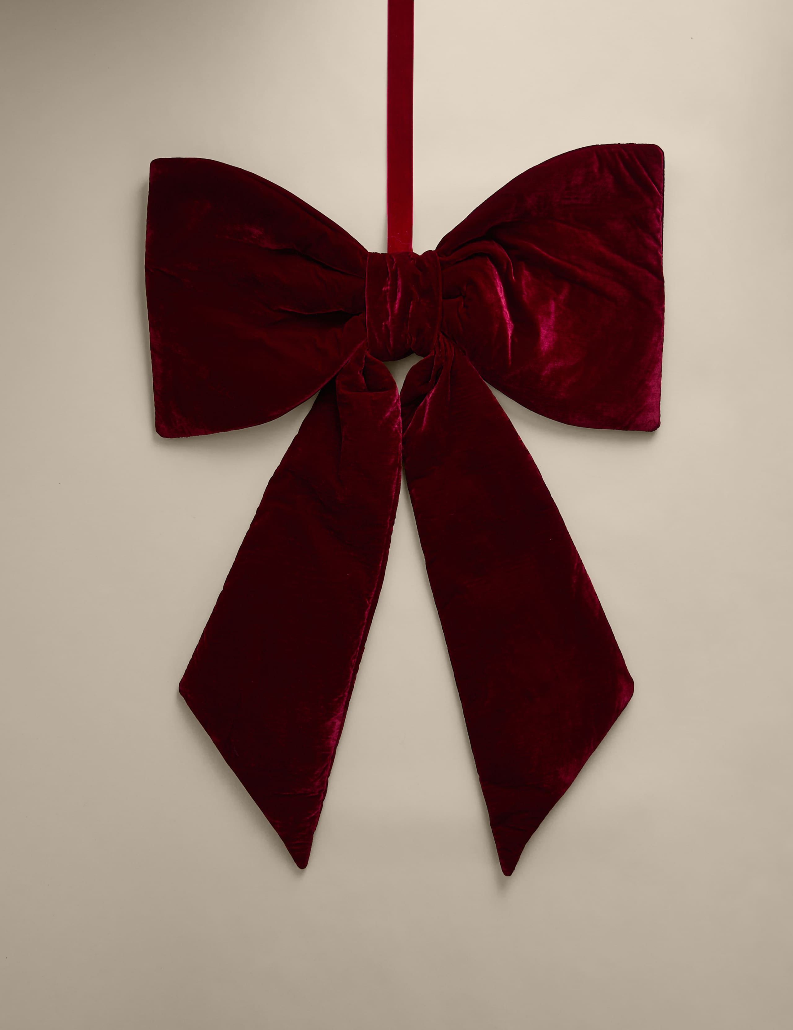 Extra Large Velvet Bow