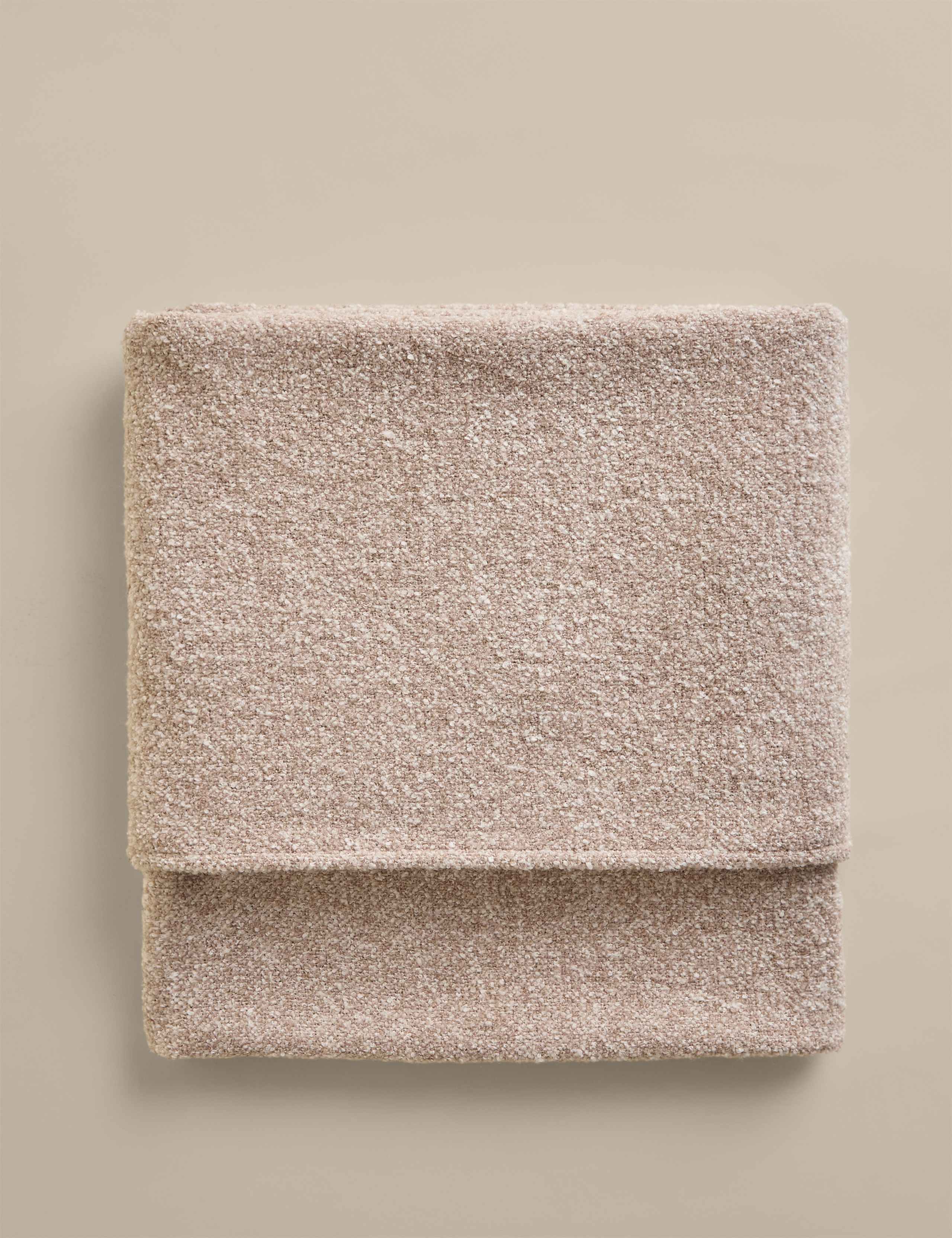 Bouclé Throw