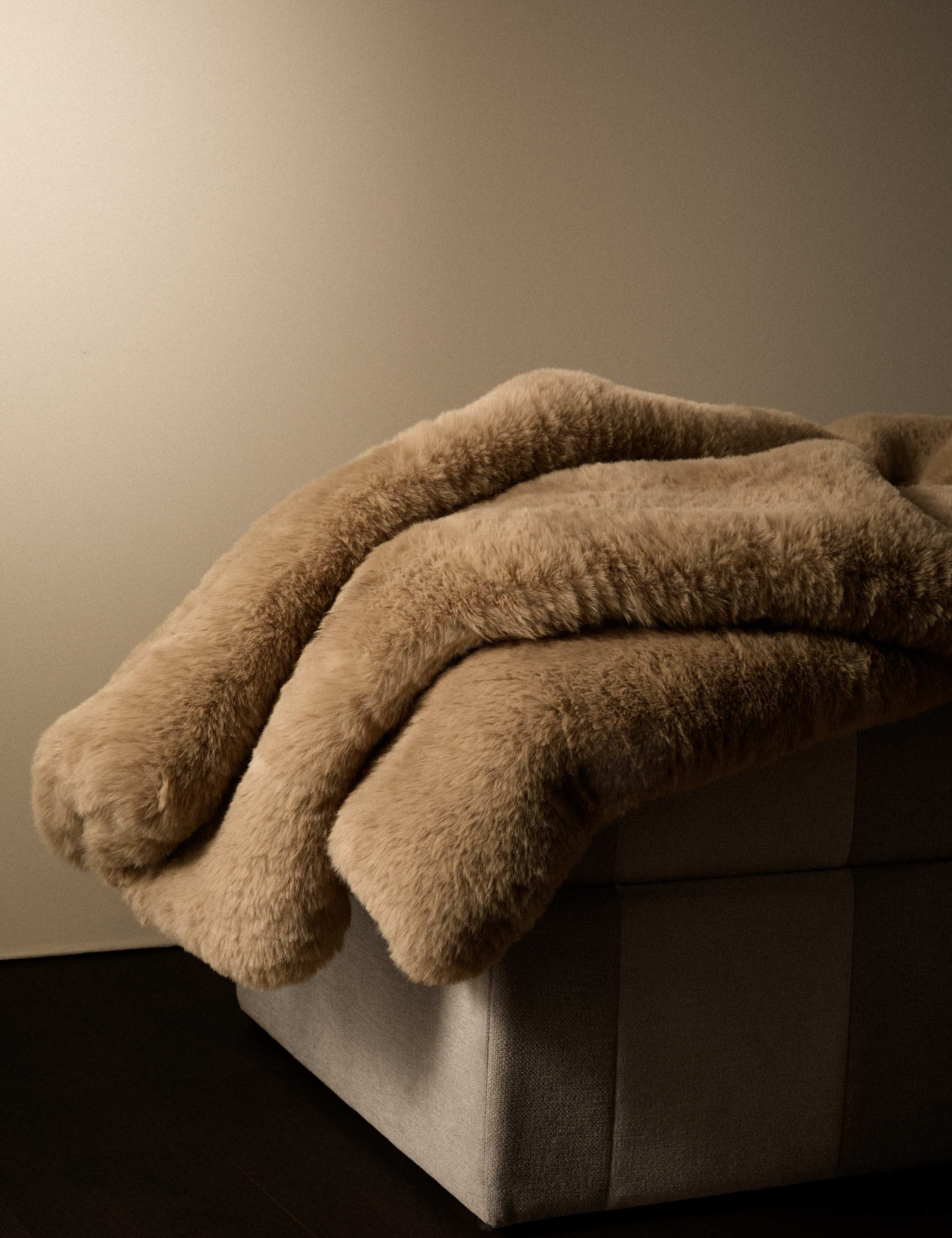 Kelly Hoppen Faux Fur Throw