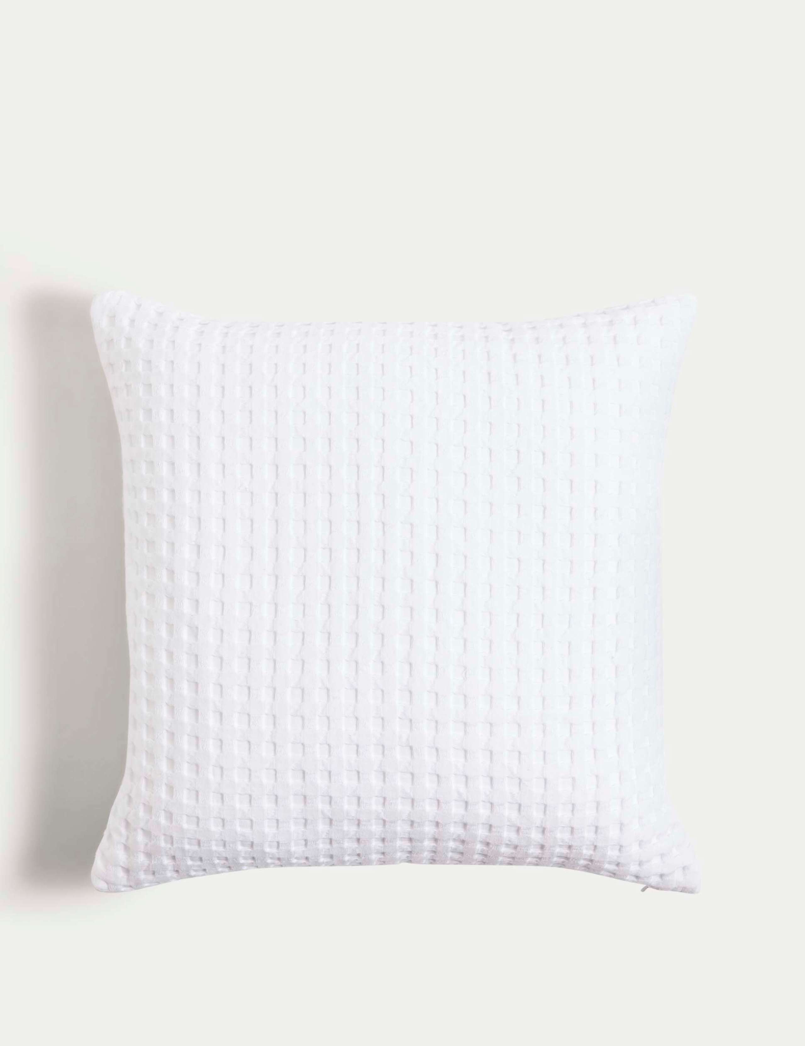 Pure Cotton Waffle Cushion