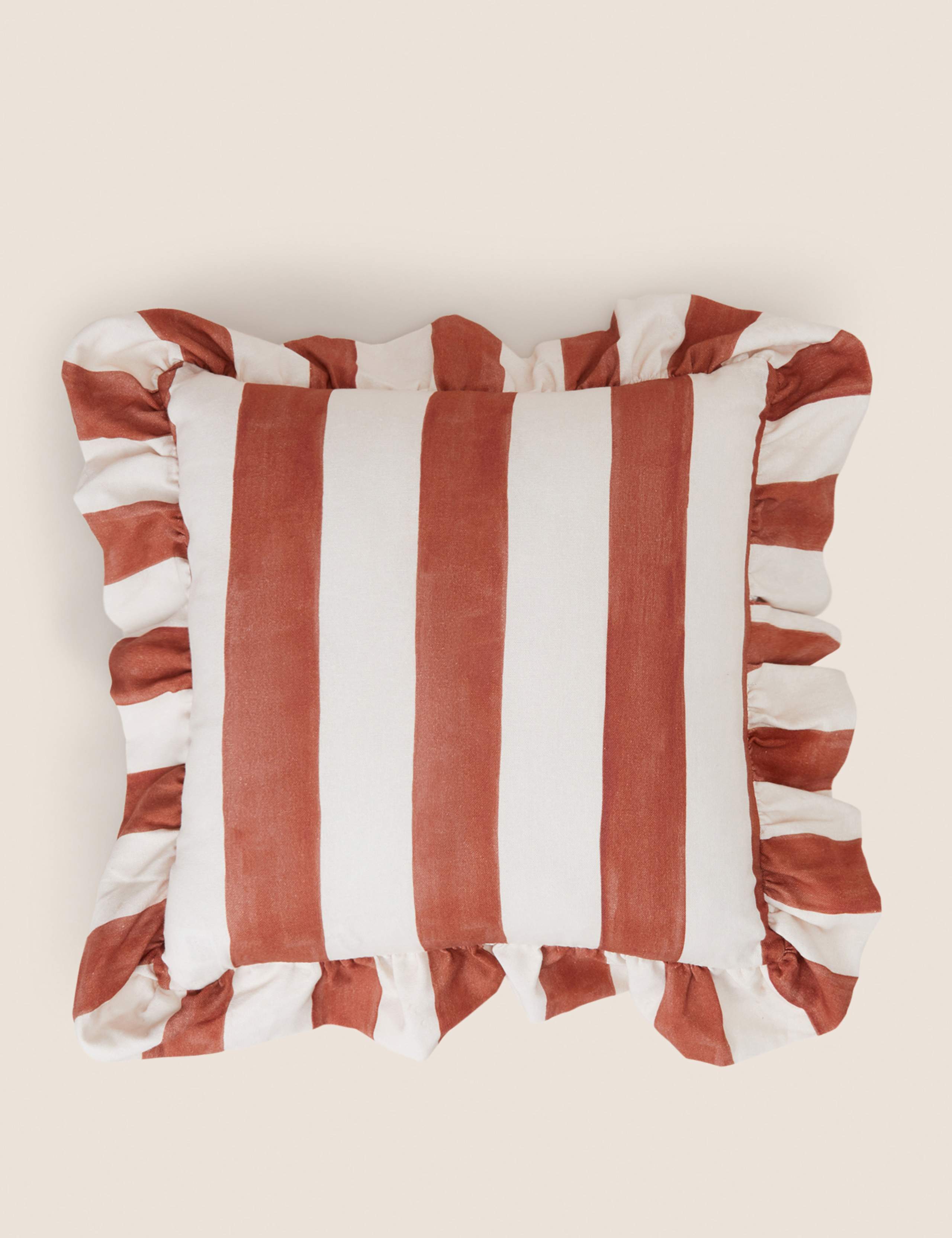 Pure Cotton Striped Cushion