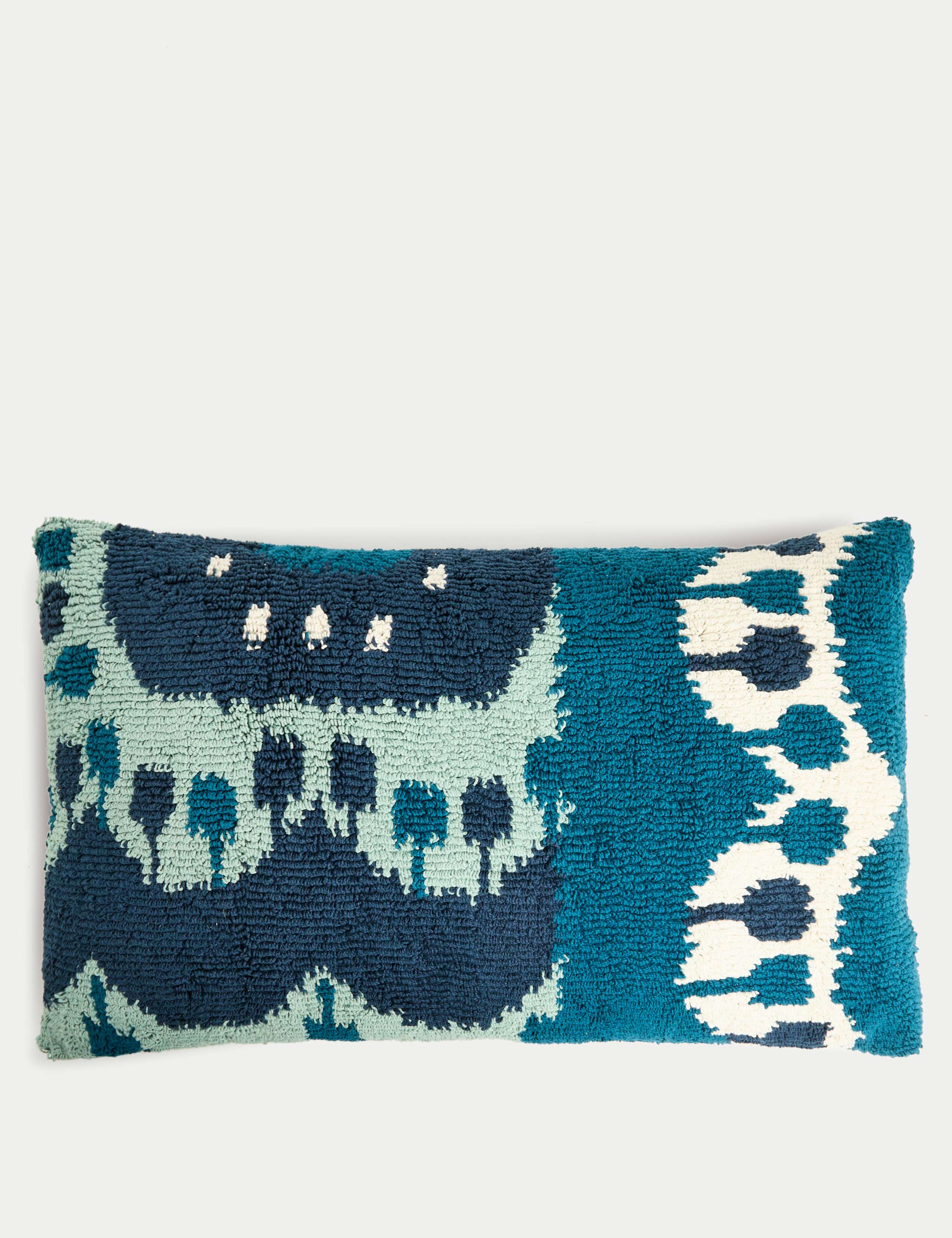 Kiso Cotton Rich Loop Stitch Bolster Cushion