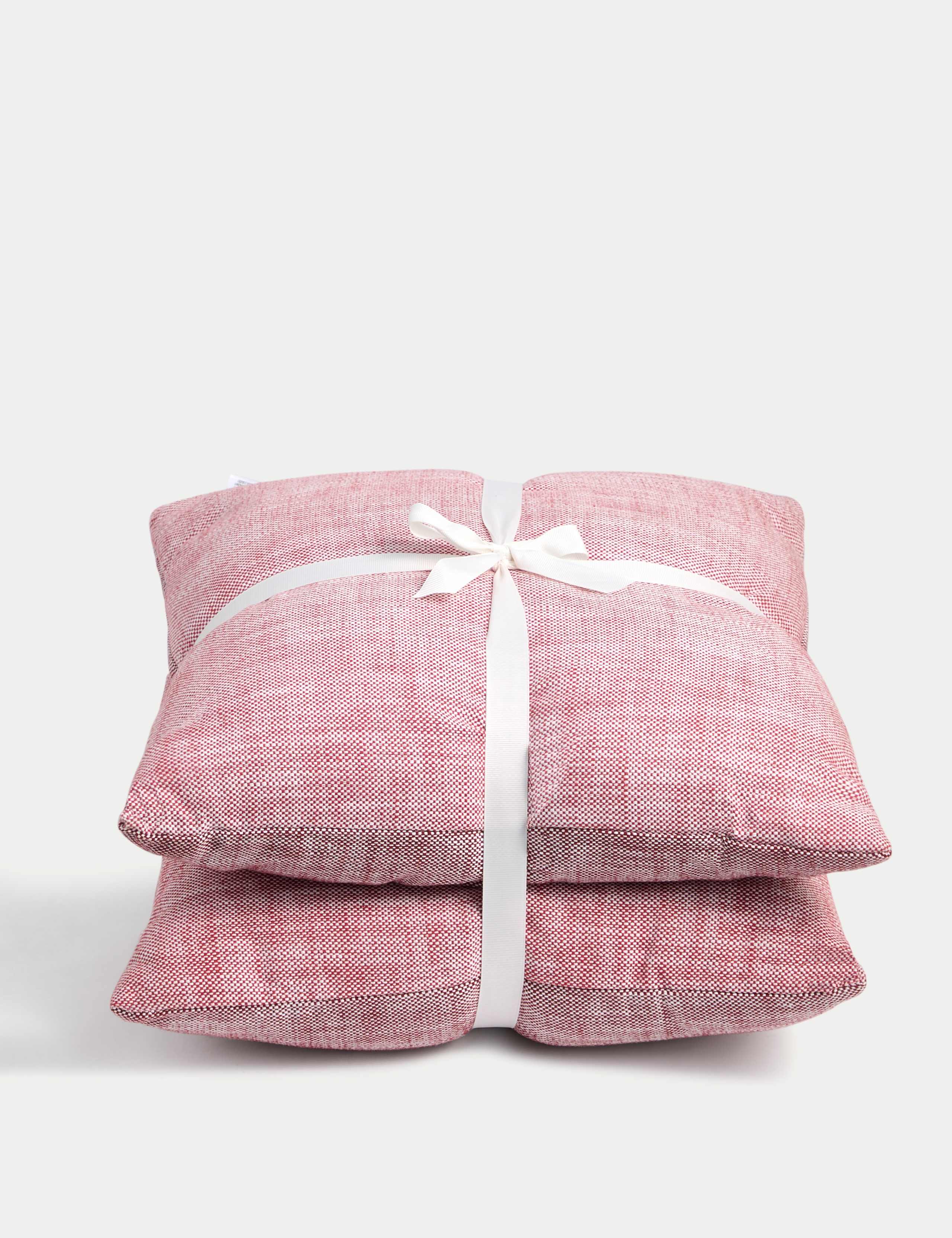 Set of 2 Pure Cotton Outdoor Cushions