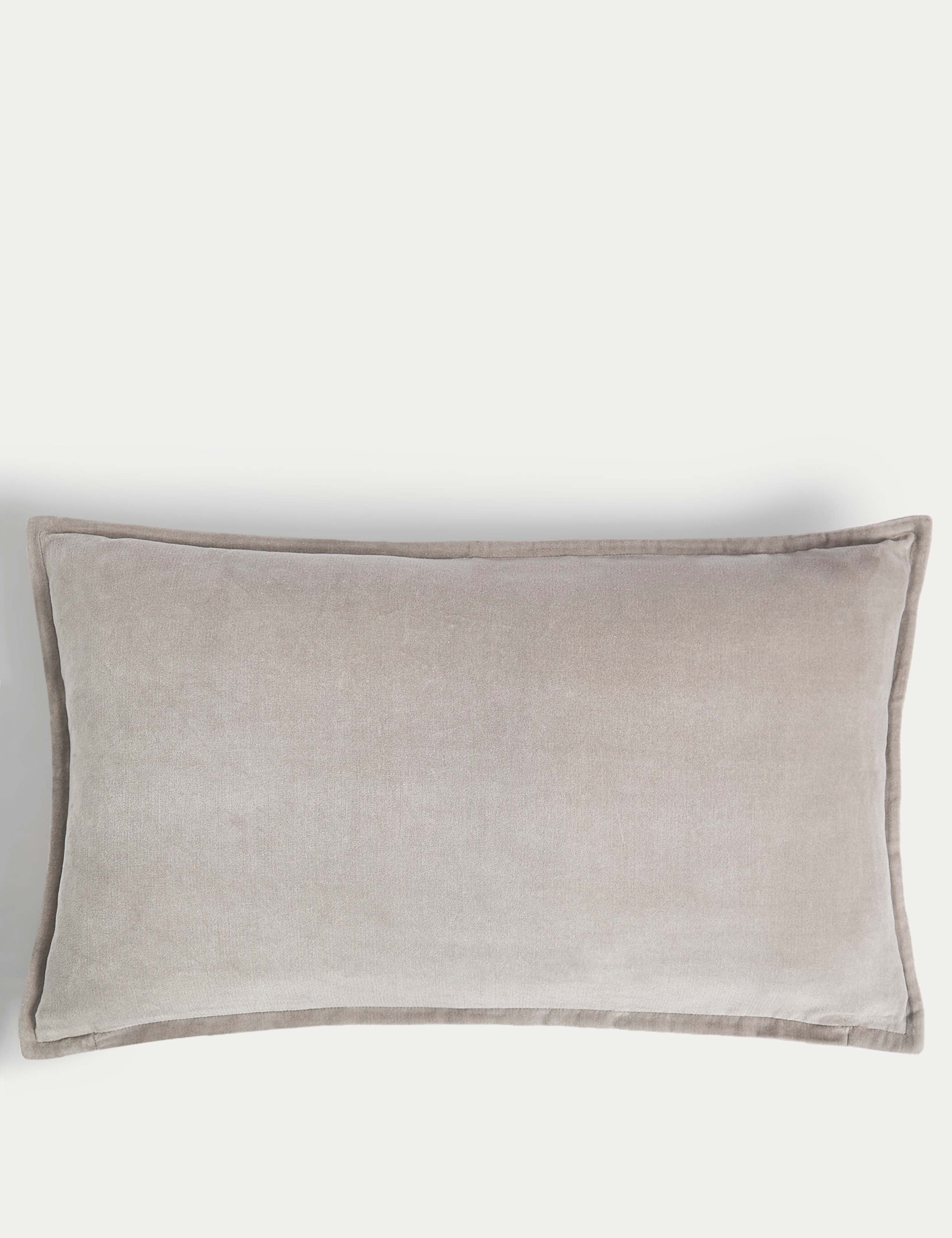 Pure Cotton Velvet Bolster Cushion