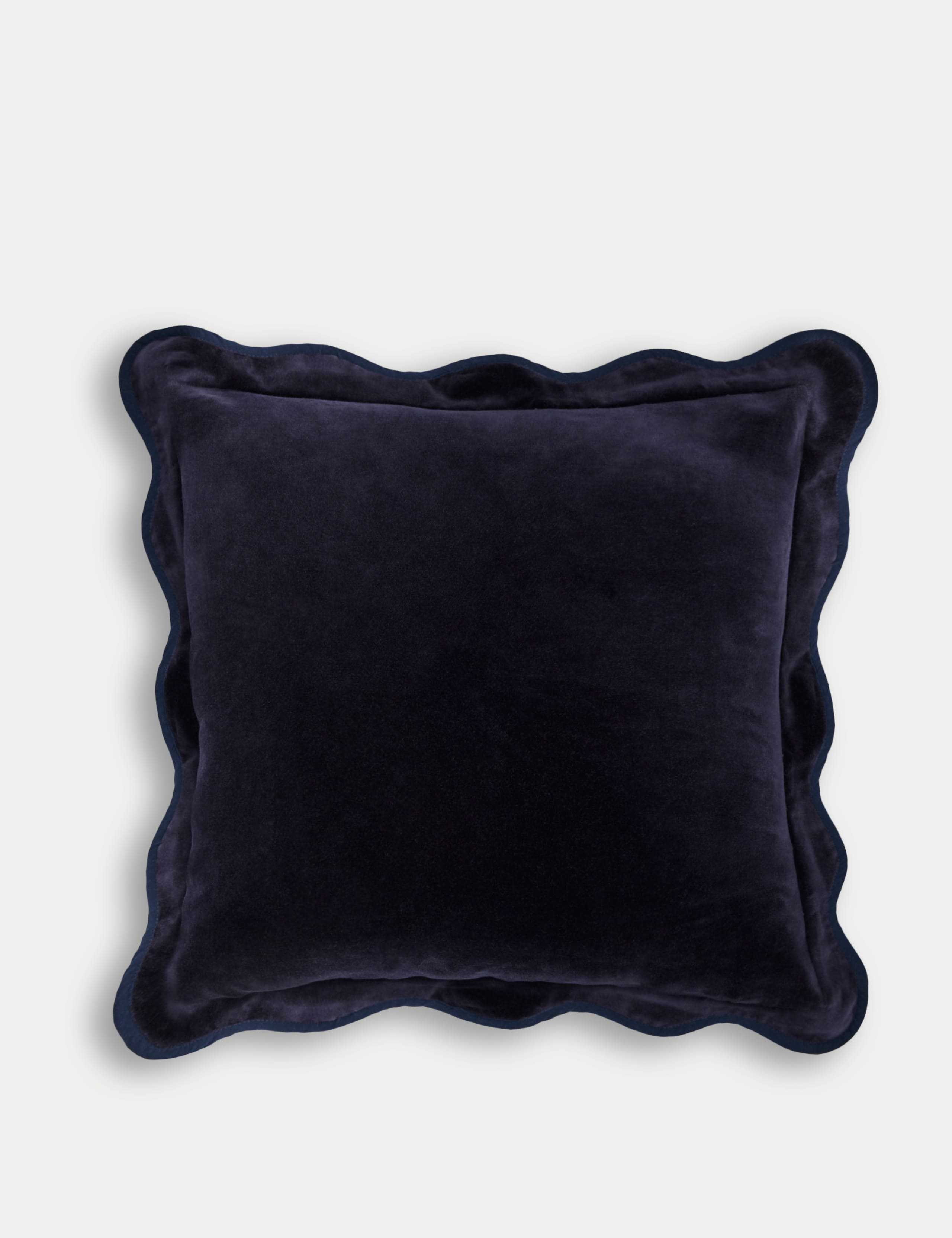 Velvet Scallop Cushion