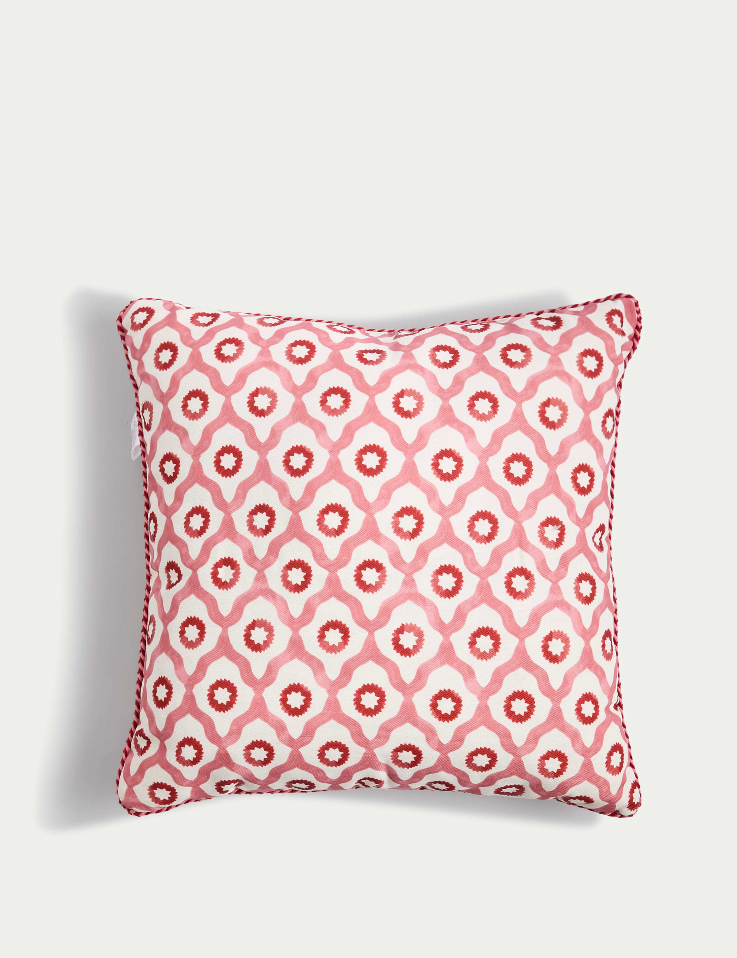 Set of 2 Geometric Outdoor Cushions