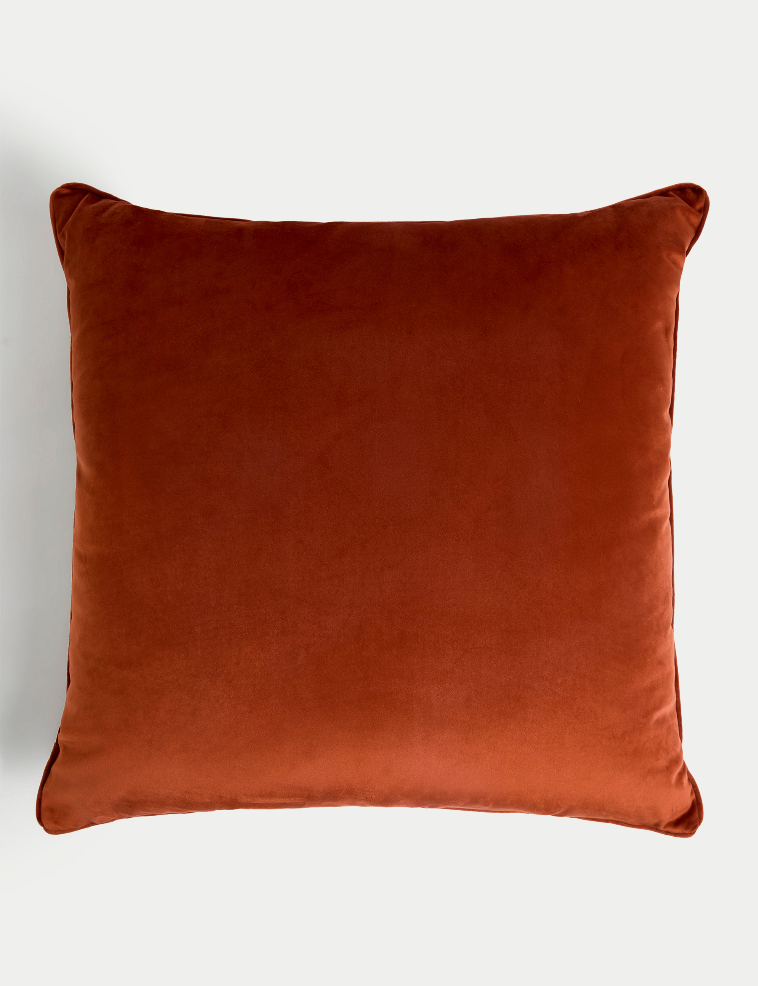 Velvet Piped Large Cushion