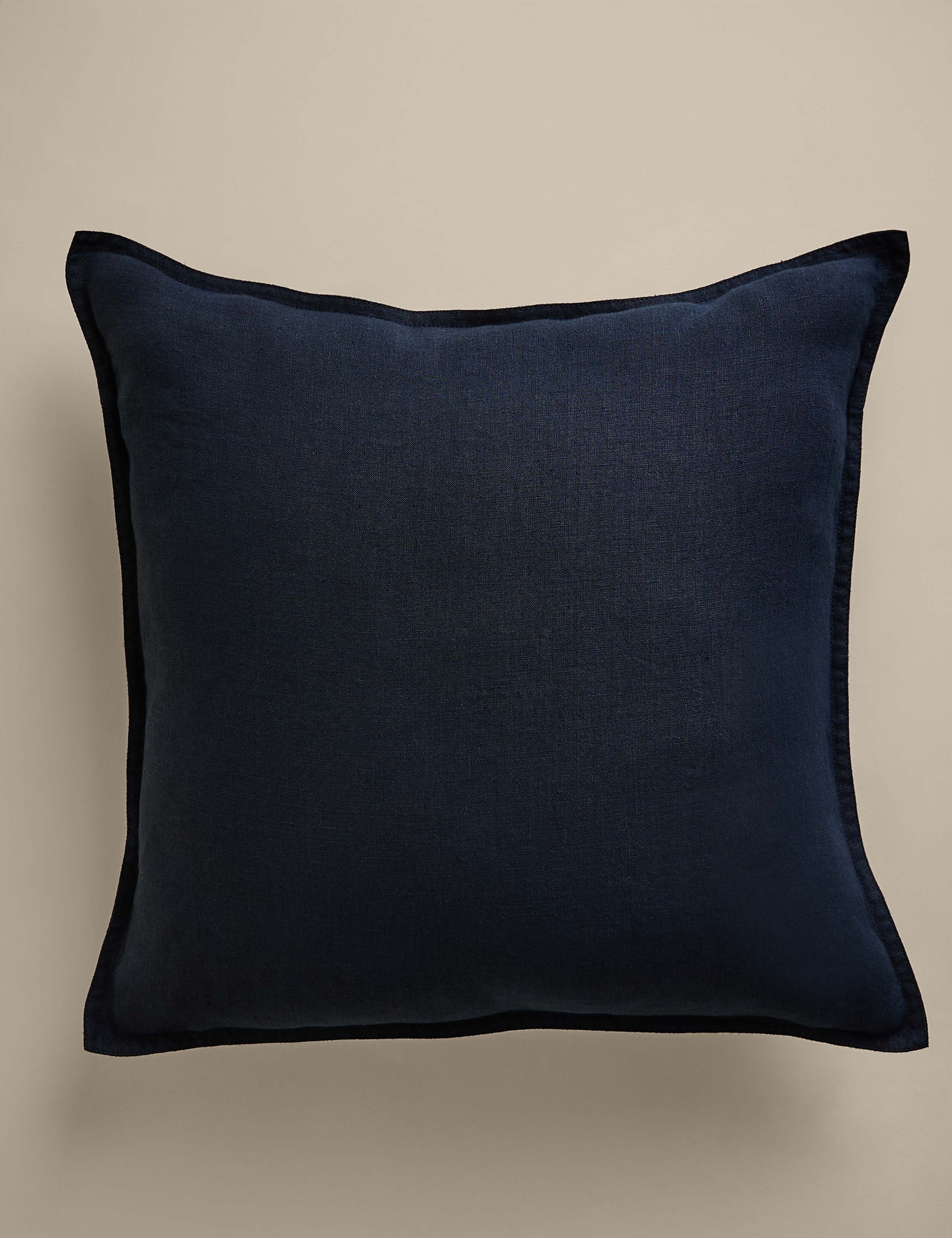 Pure Linen Flange Trim Cushion