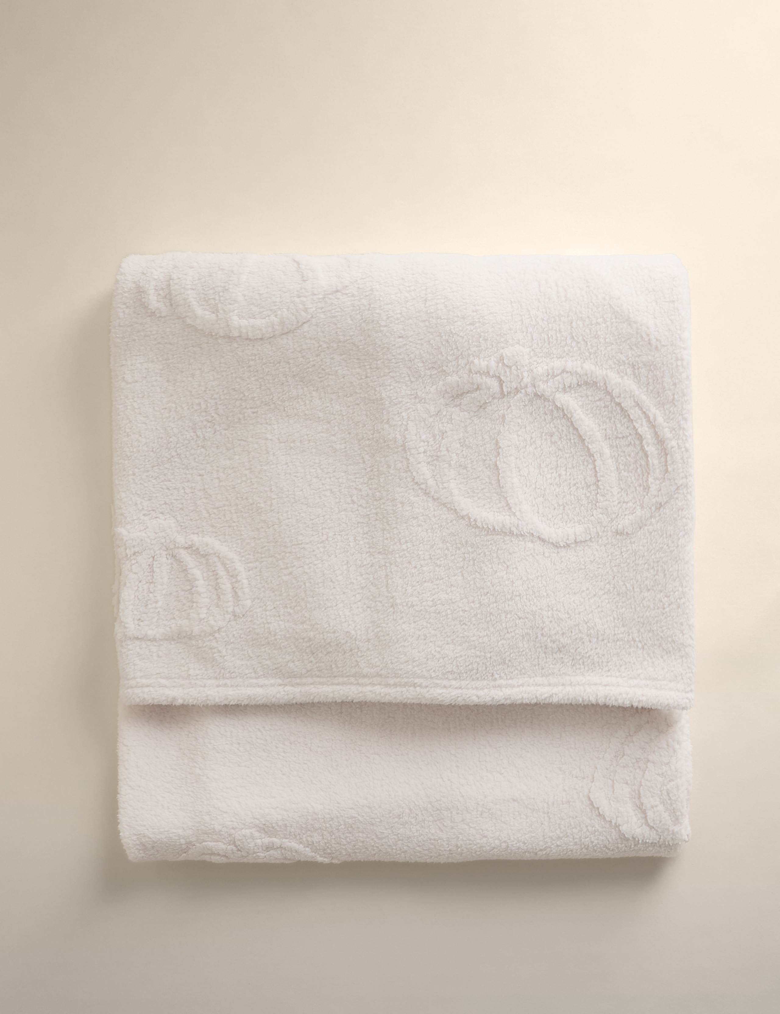 Carved Fleece Pumpkin Throw
