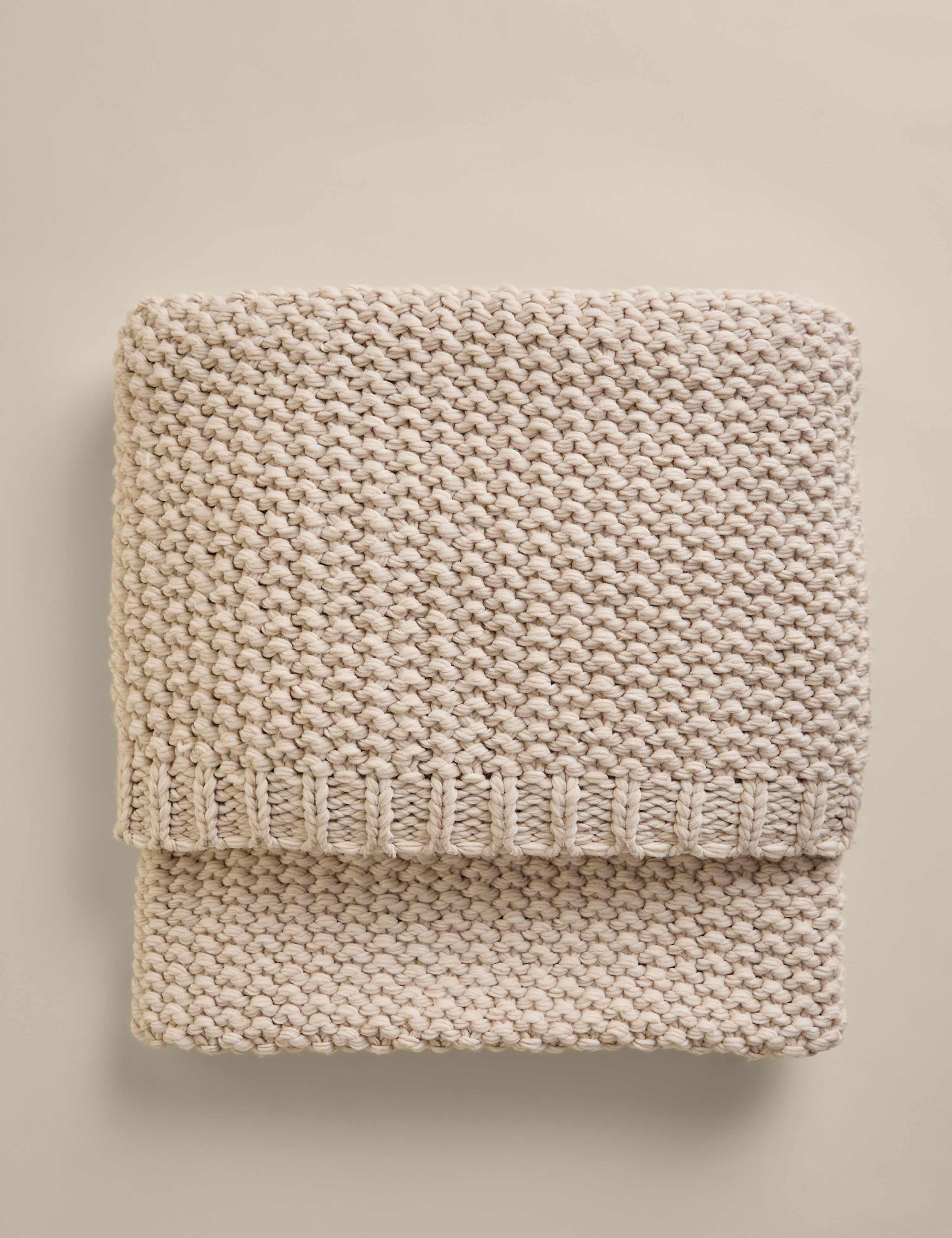 Chunky Knit Throw