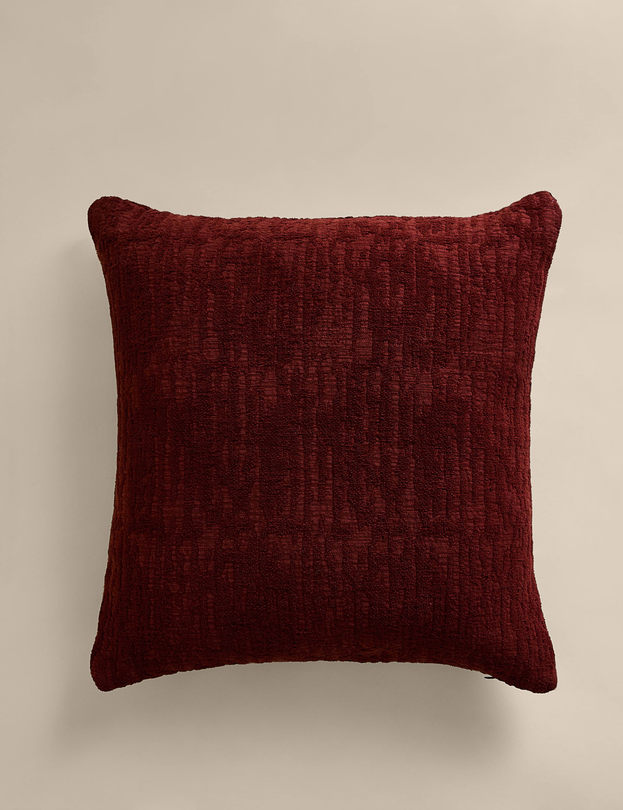 Pure Cotton Chenille Jacquard Cushion