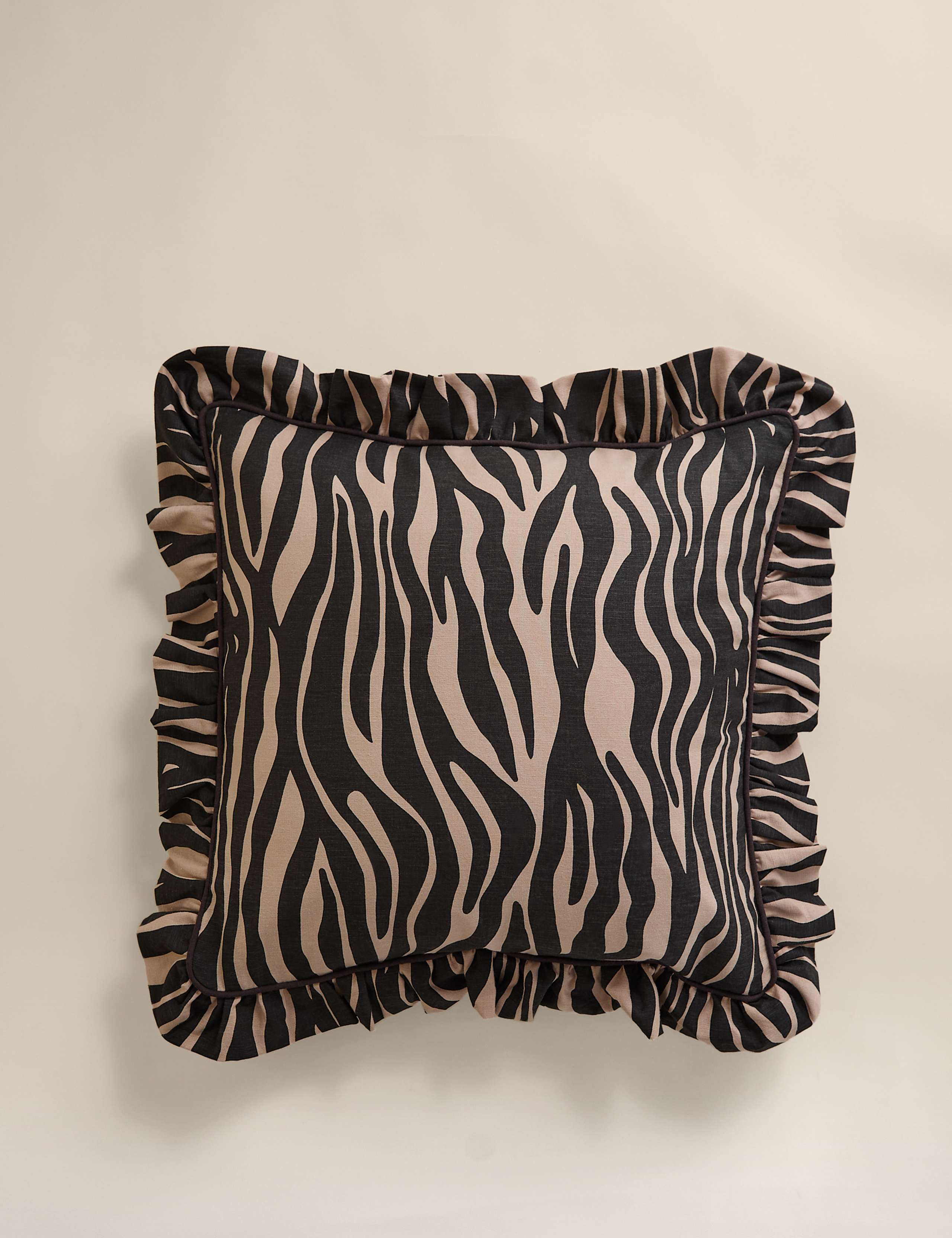 Cotton Rich Zebra Cushion