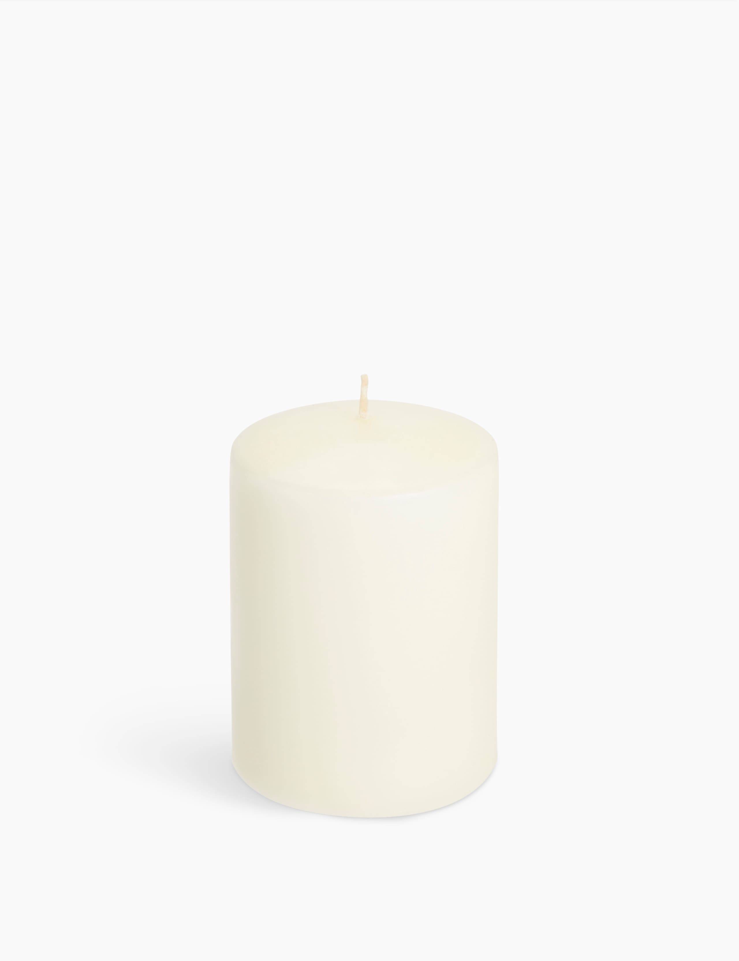 Small Wide Pillar Candle