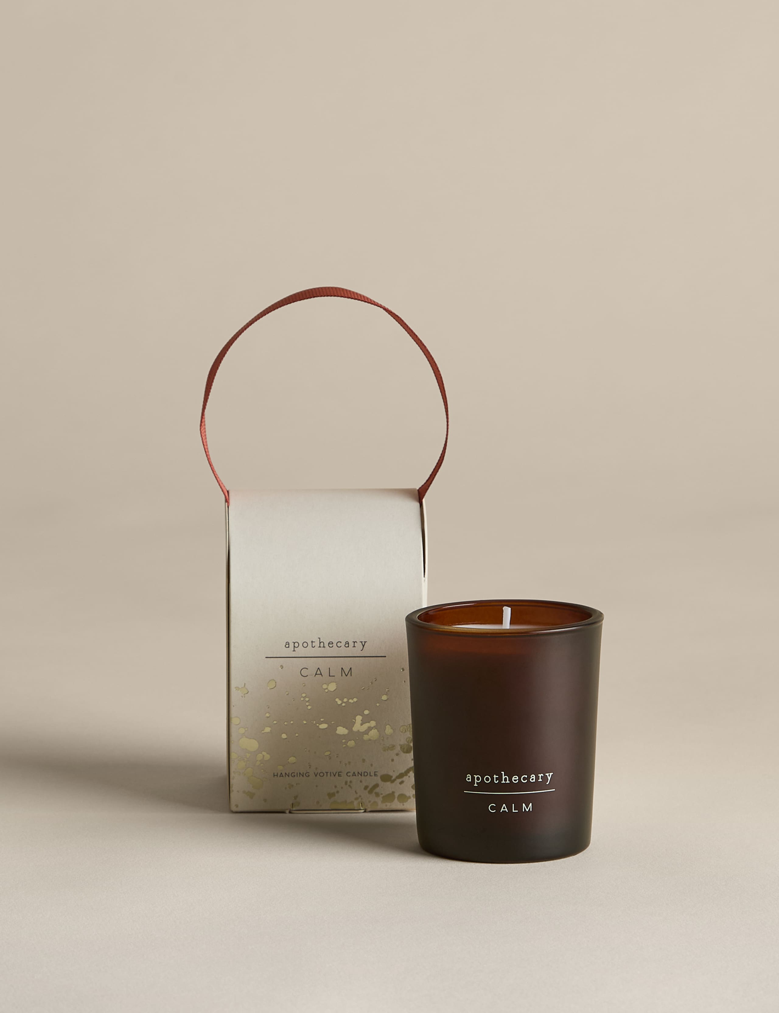 Calm Votive Candle Hanging Gift Set
