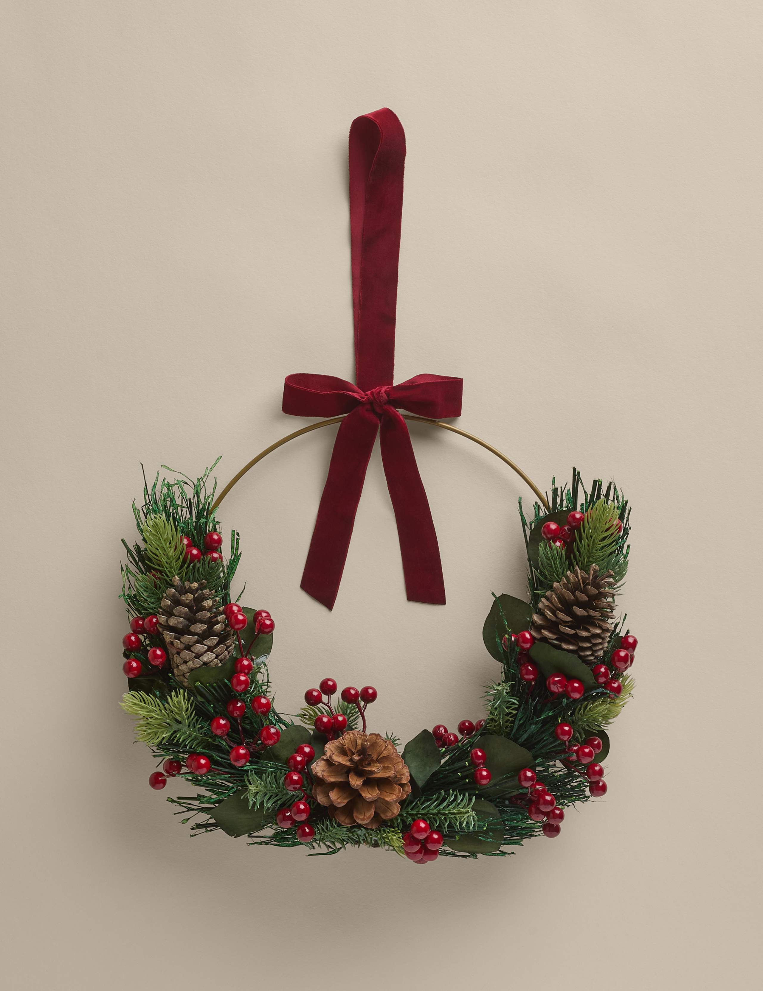 Mandarin, Cinnamon & Clove Scented Wreath