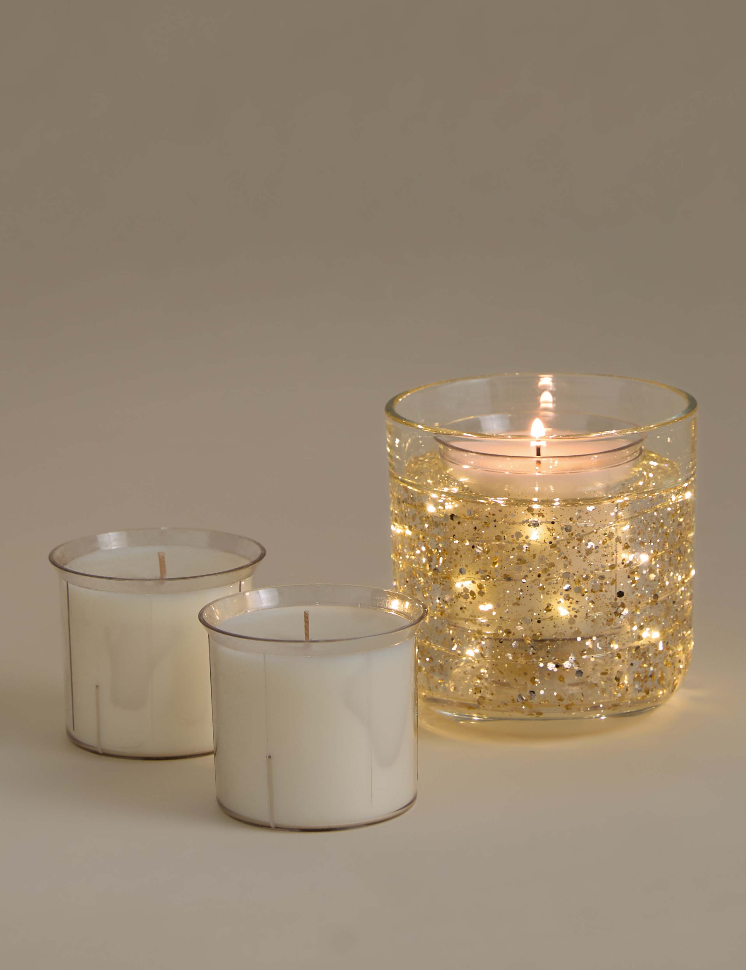 Frankincense & Myrrh Refillable Light Up Candle
