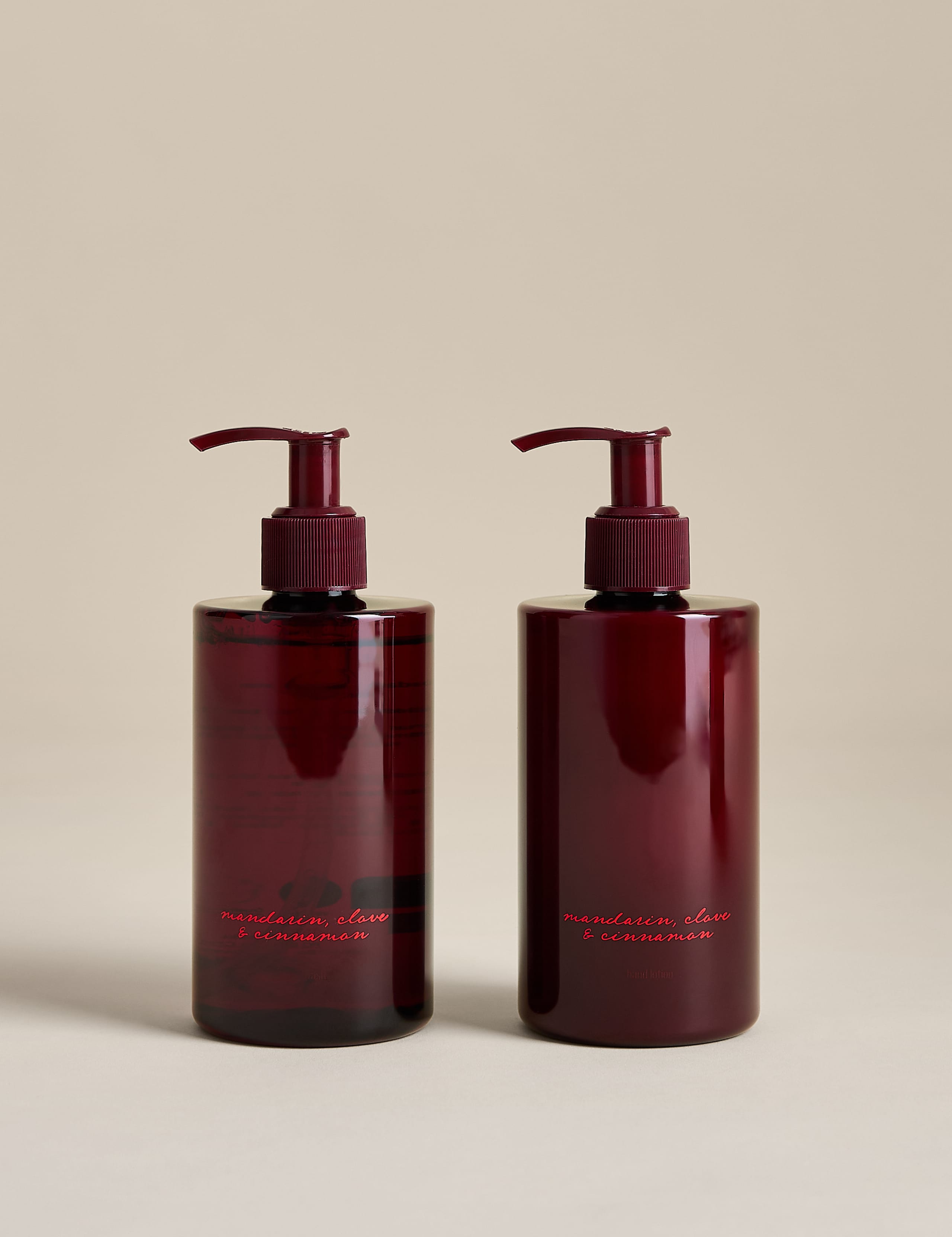 Mandarin, Clove & Cinnamon Hand Wash & Lotion