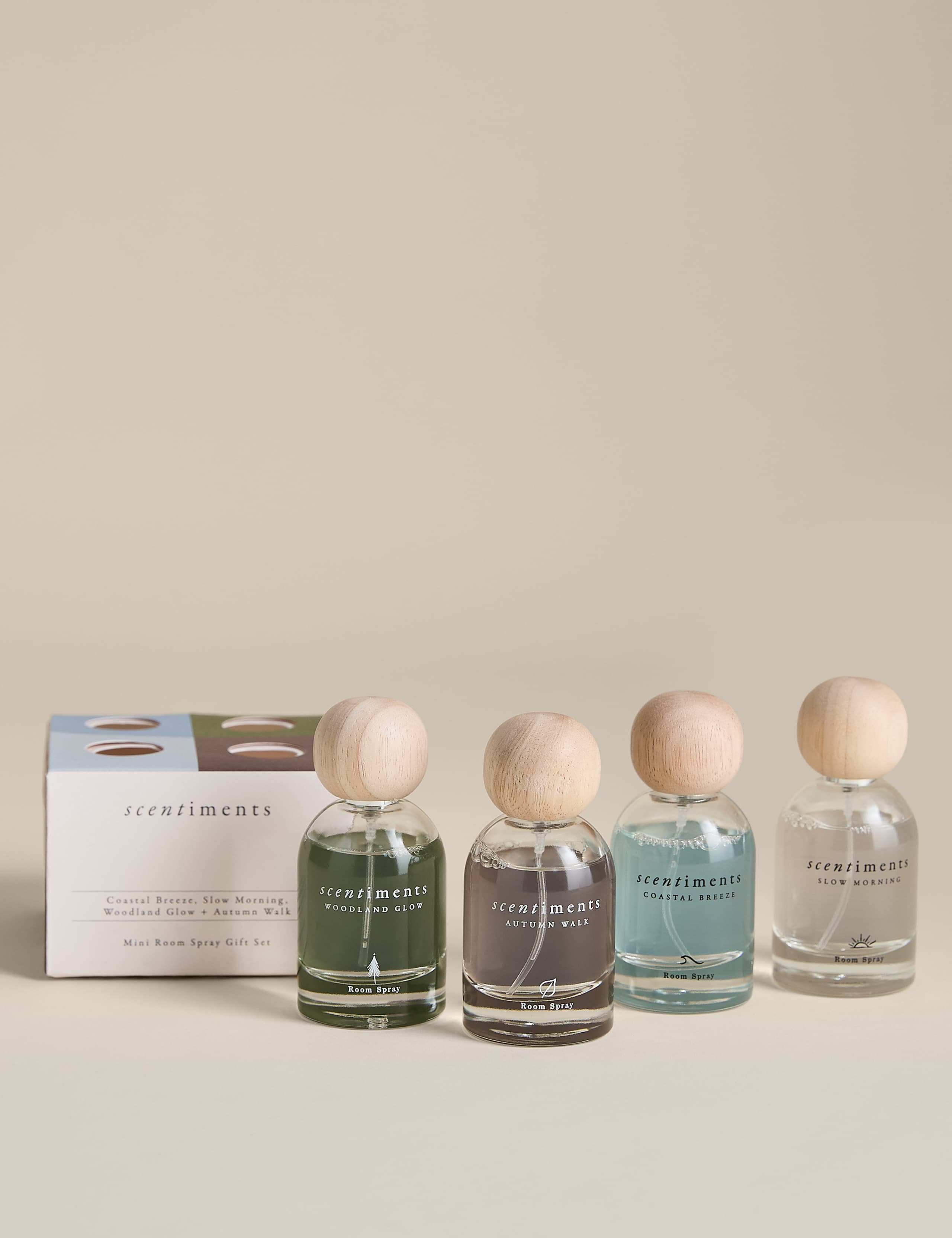 Set of 4 Mini Room Sprays