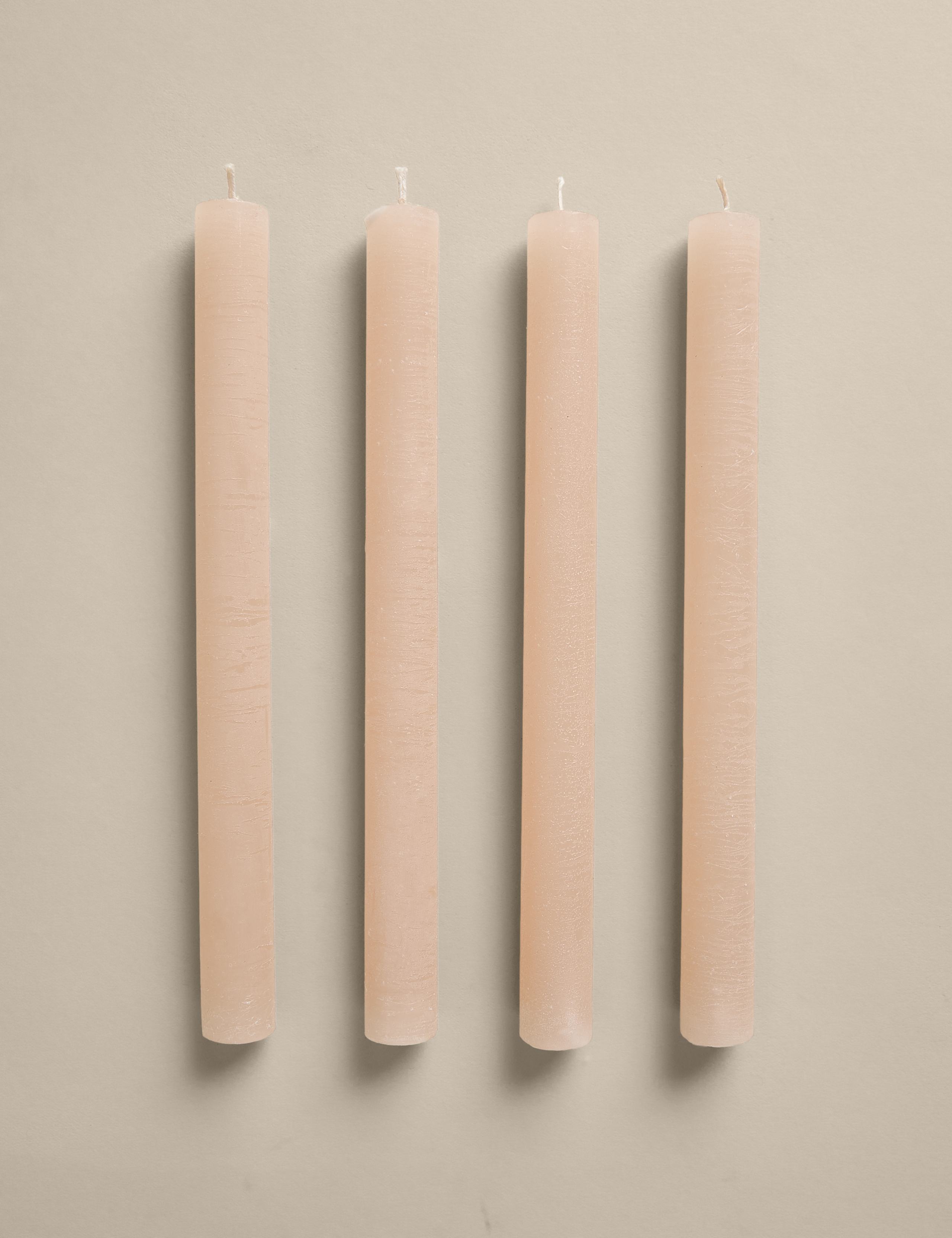 4 Pack Wax Dinner Candles