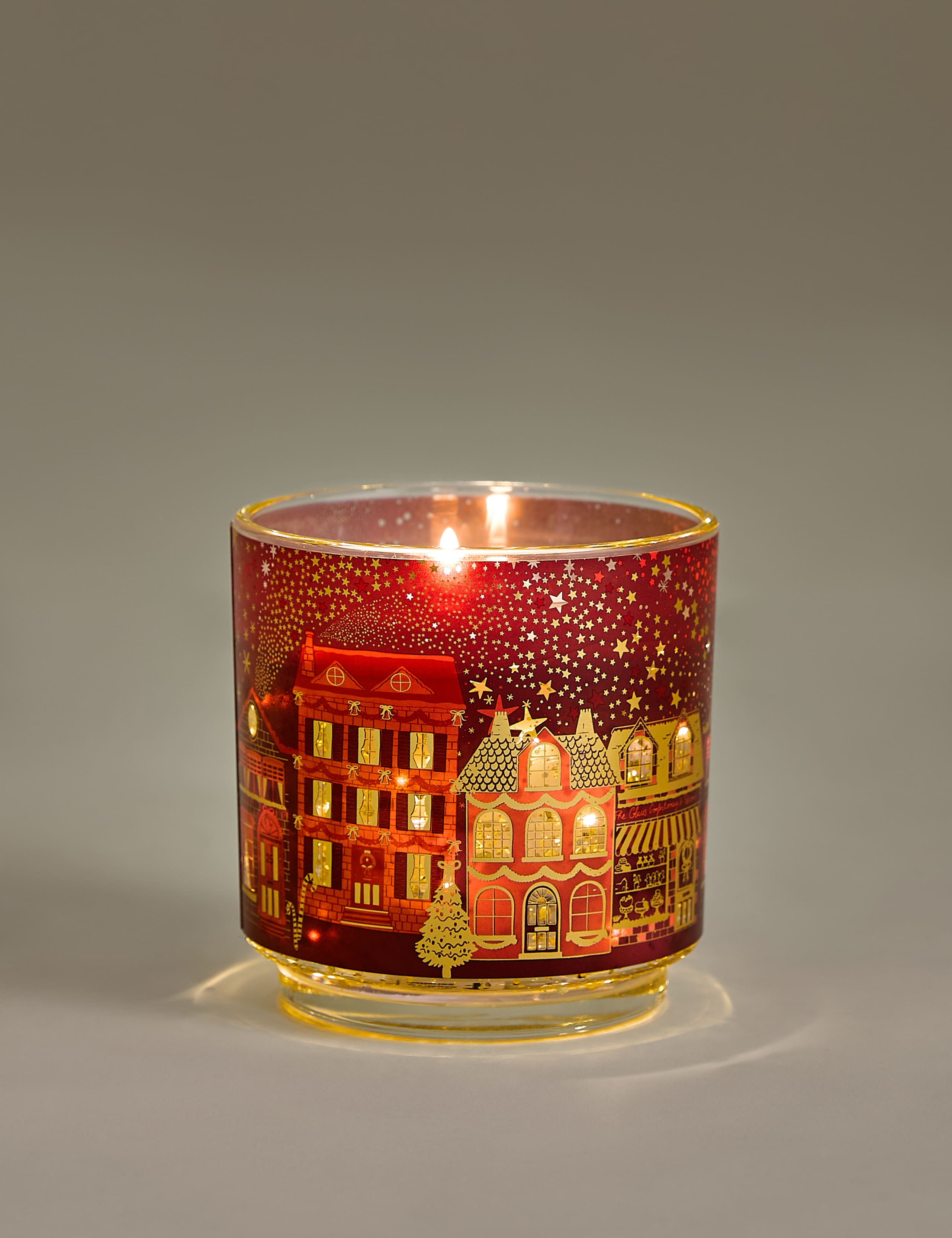 Mandarin, Clove & Cinnamon Refillable Light Up Candle
