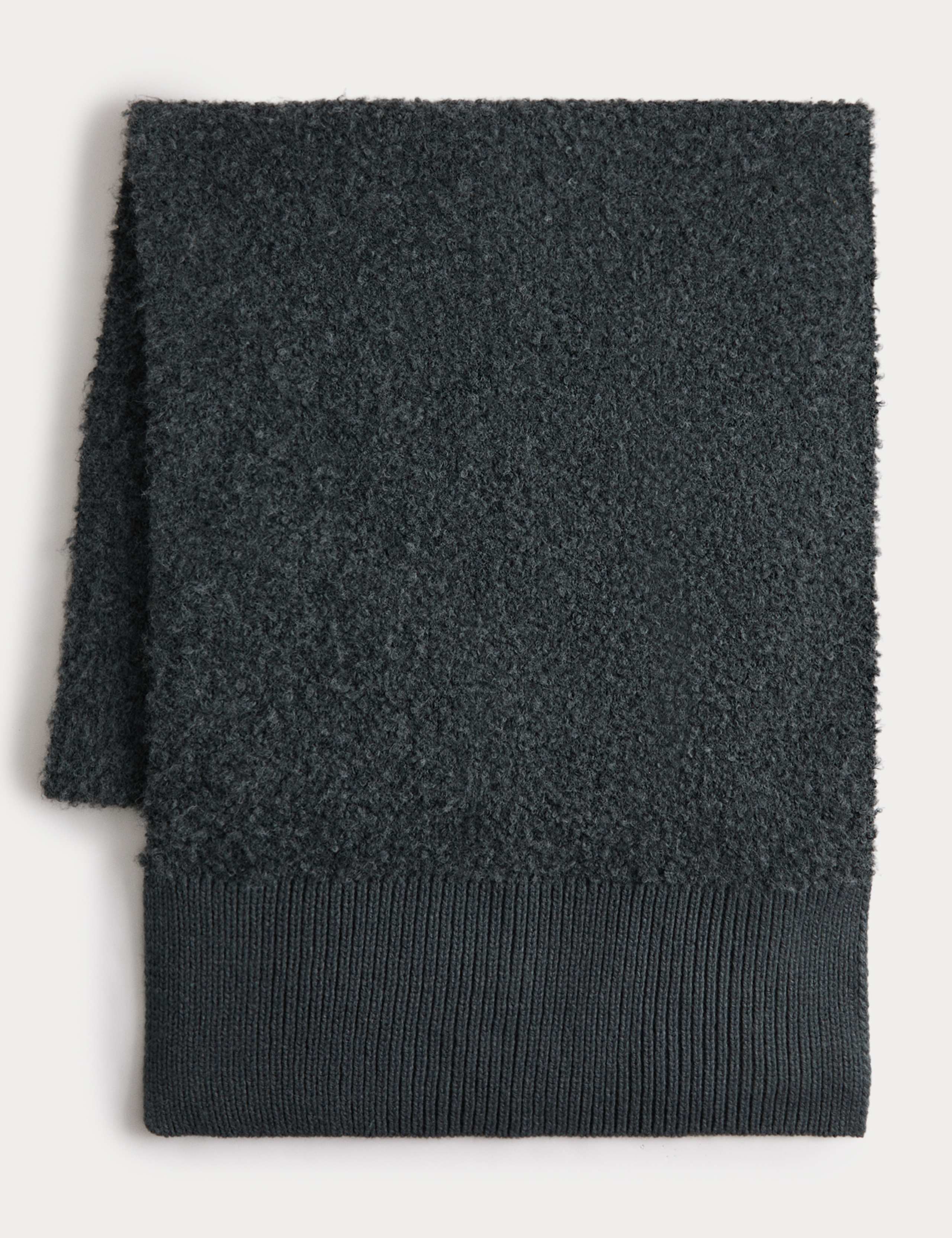 Boucle Knit Scarf