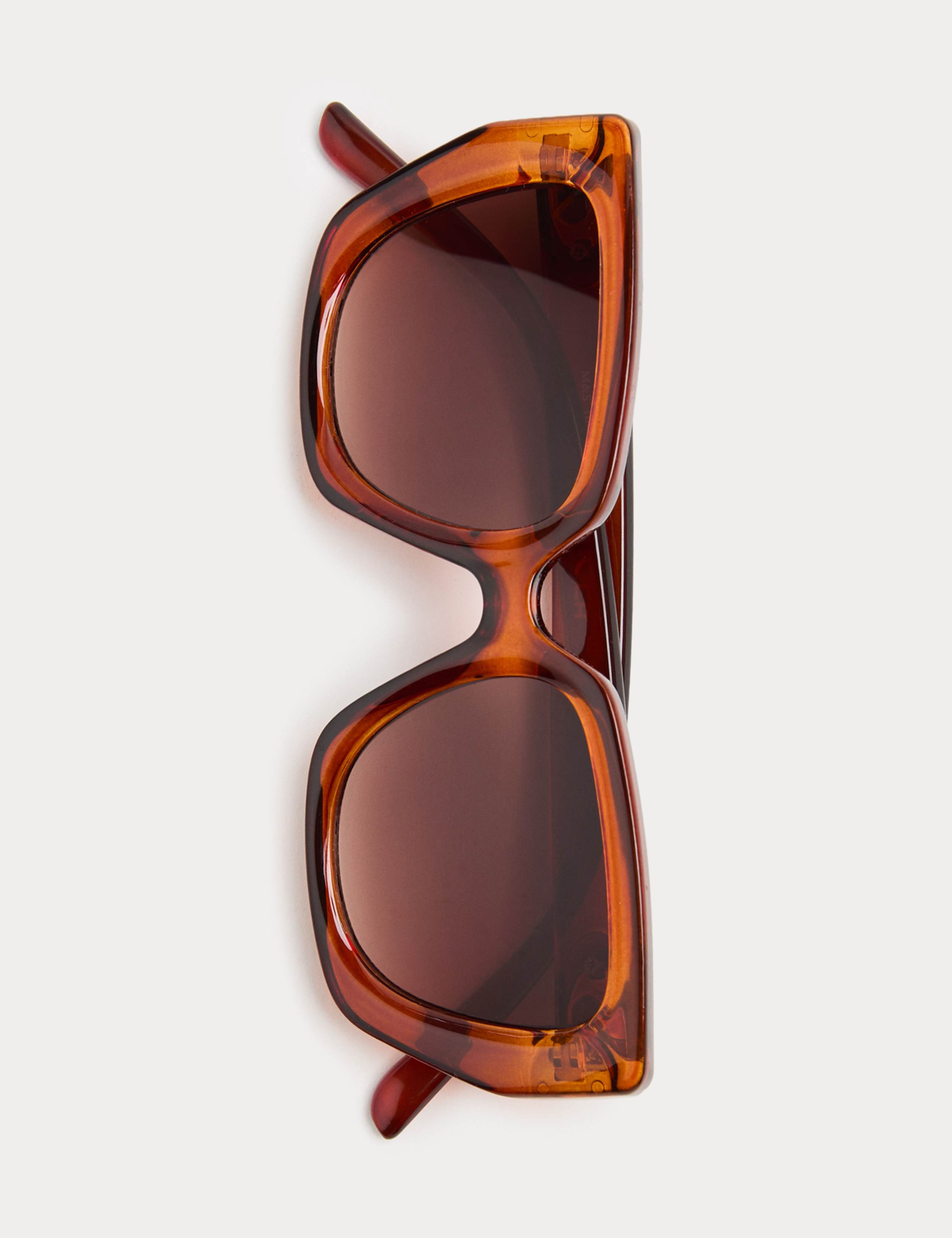 Square Buckle Aviator Sunglasses