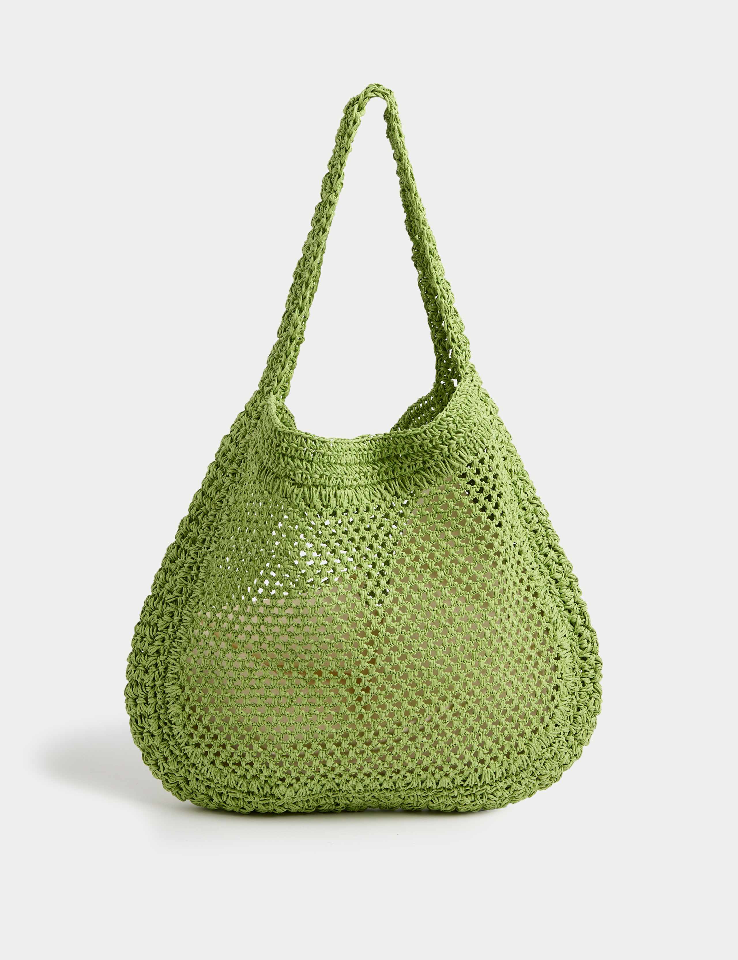 Woven Top Handle Shopper