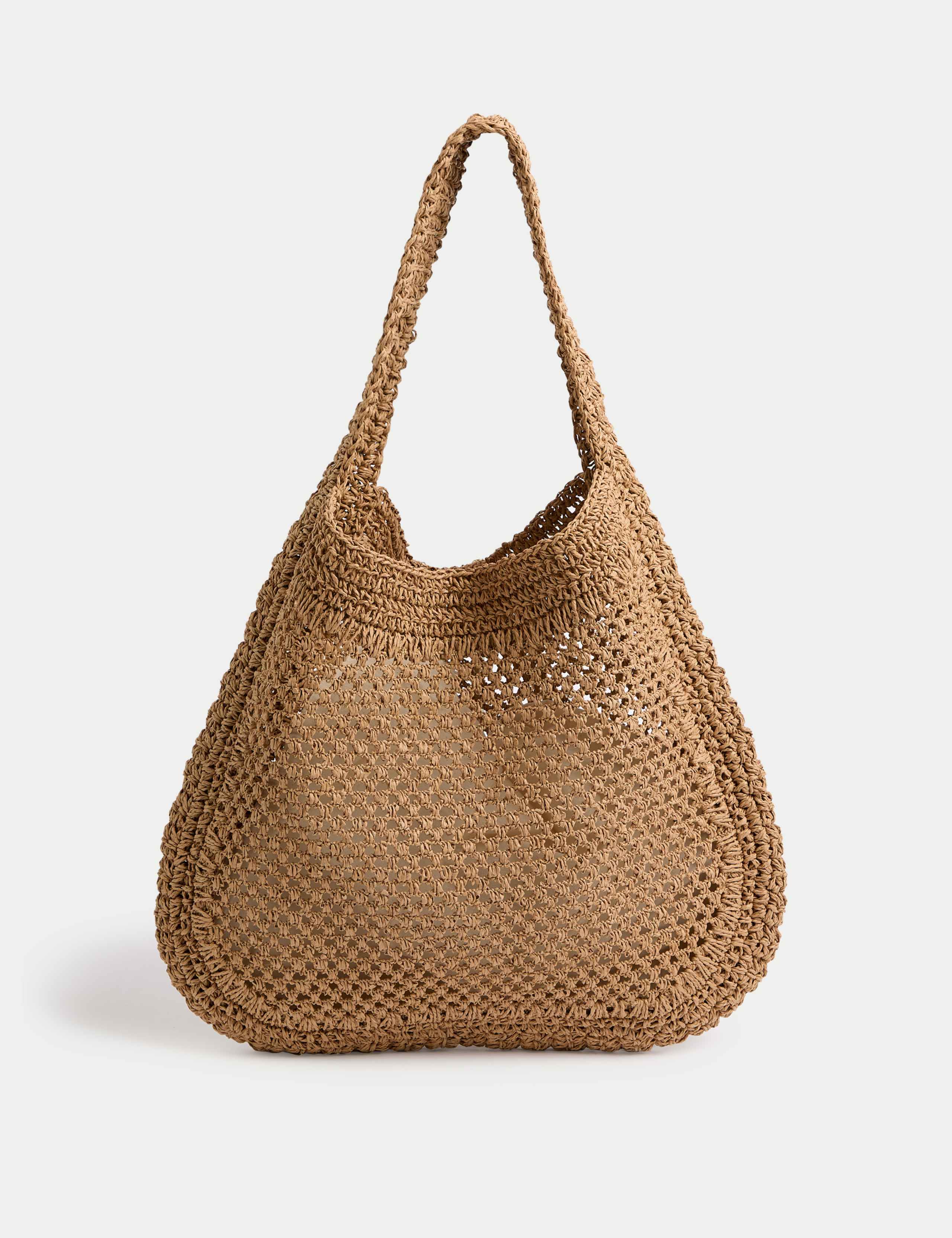 Woven Top Handle Shopper