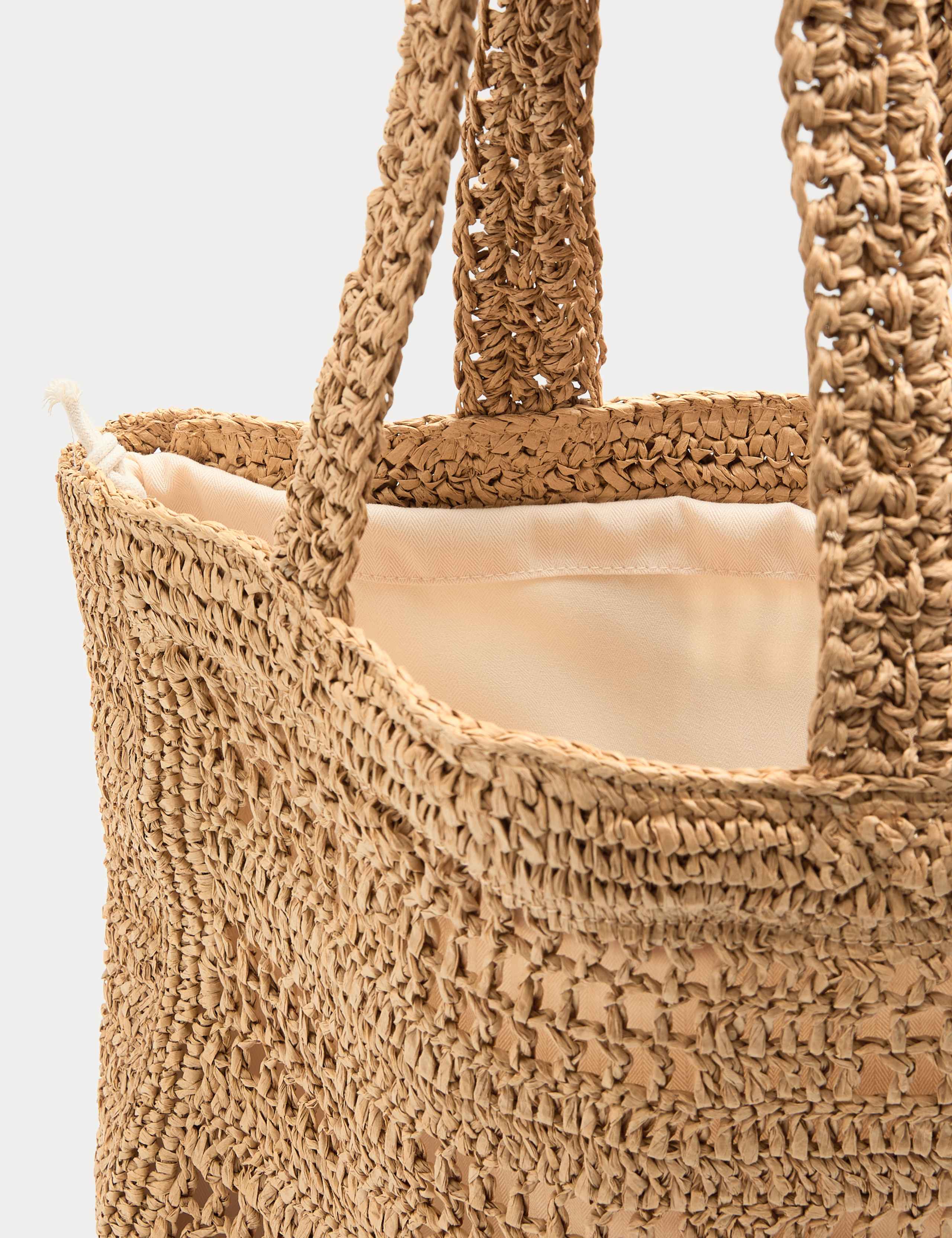Straw Tote Bag