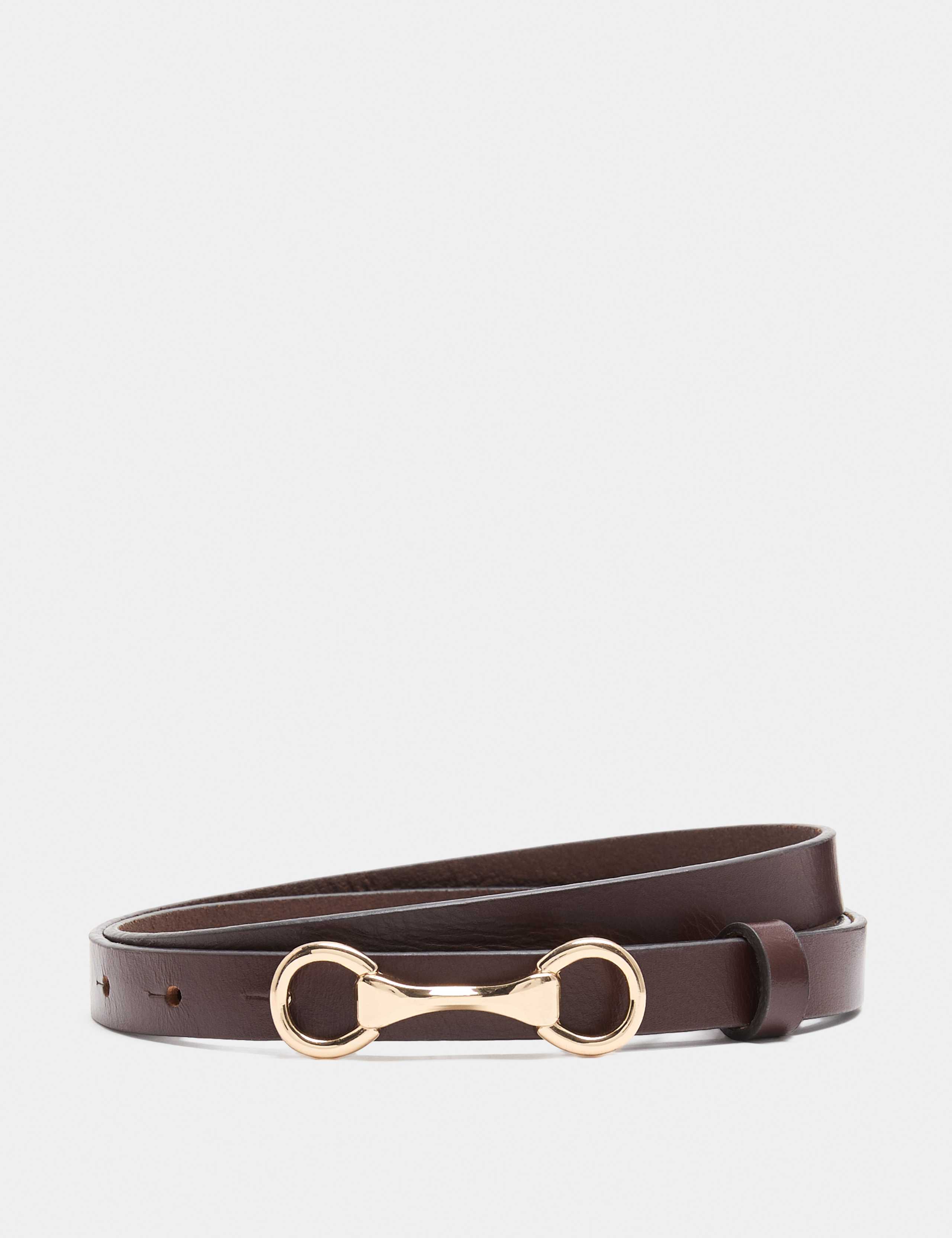 Leather Snaffle Waist Belt
