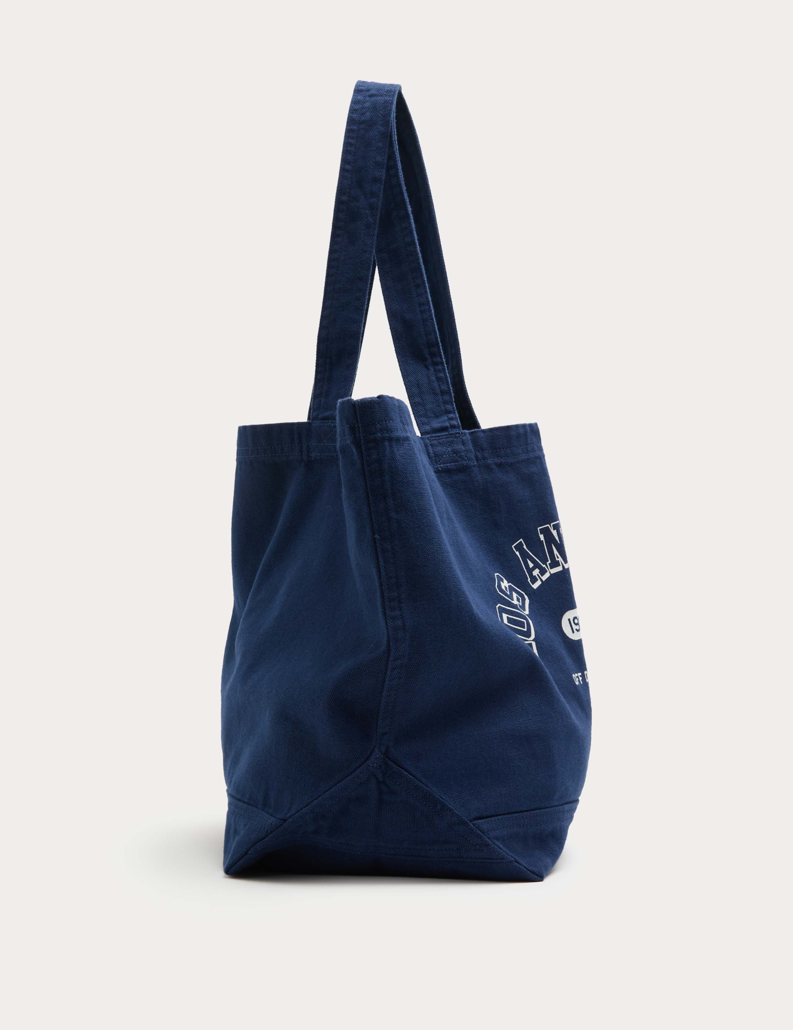 Pure Cotton Canvas Graphic Tote Bag