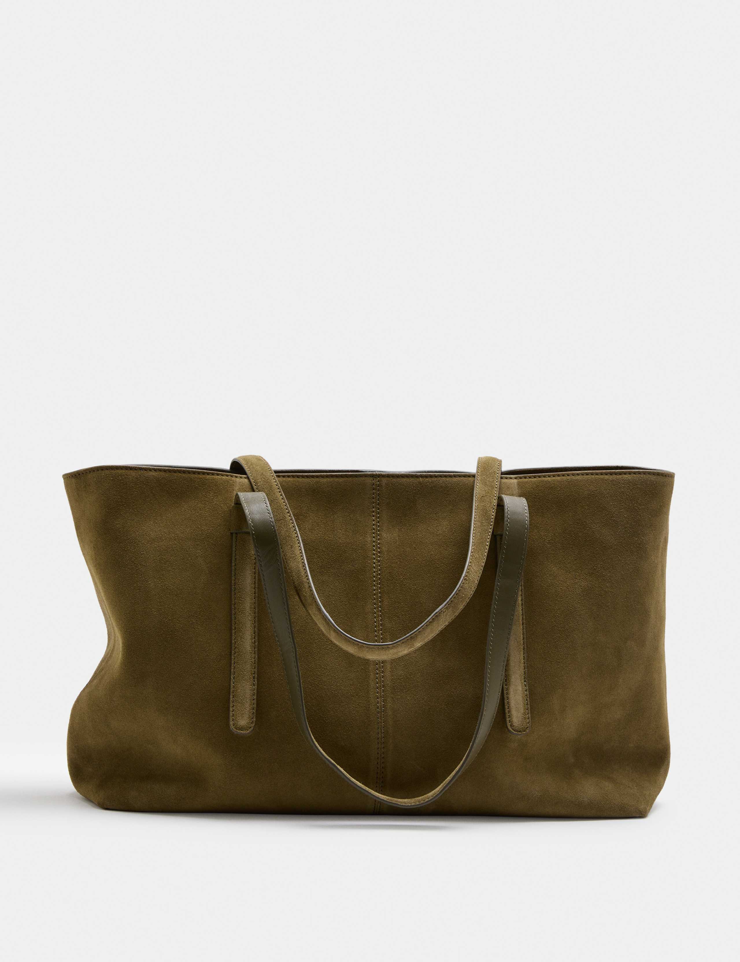 Suede Tote Bag