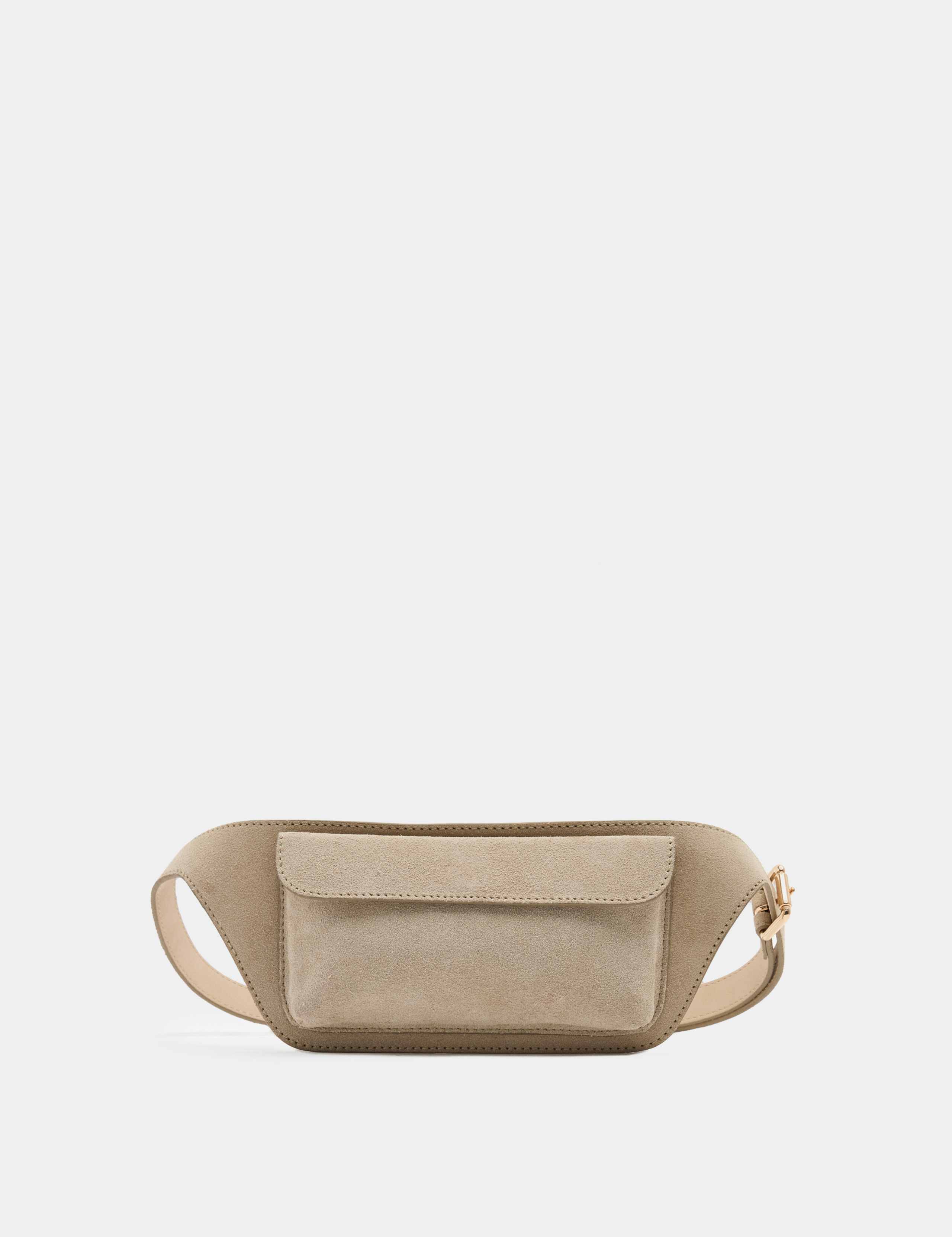 Leather Buckle Waist Belt