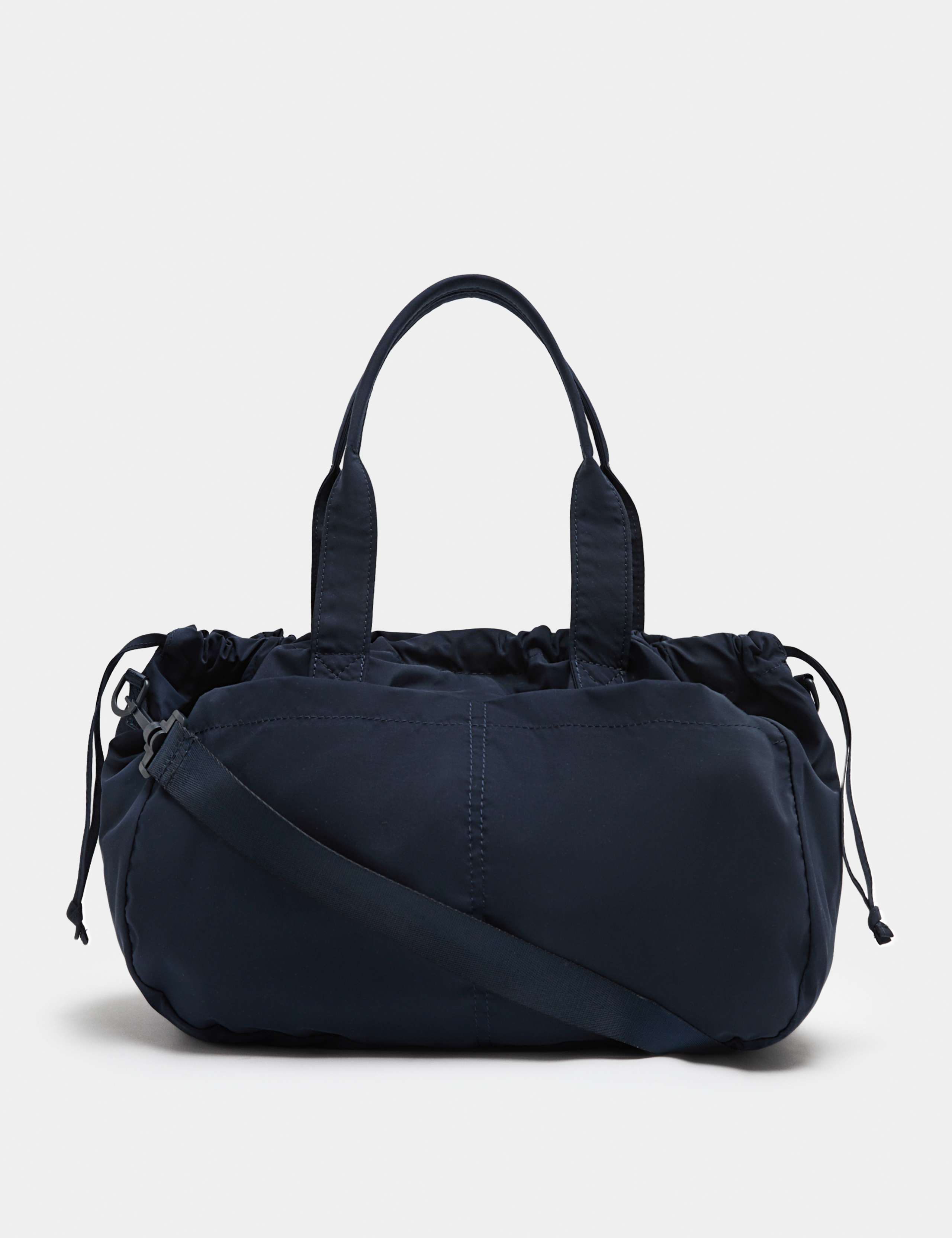 Drawstring Detail Shoulder Bag