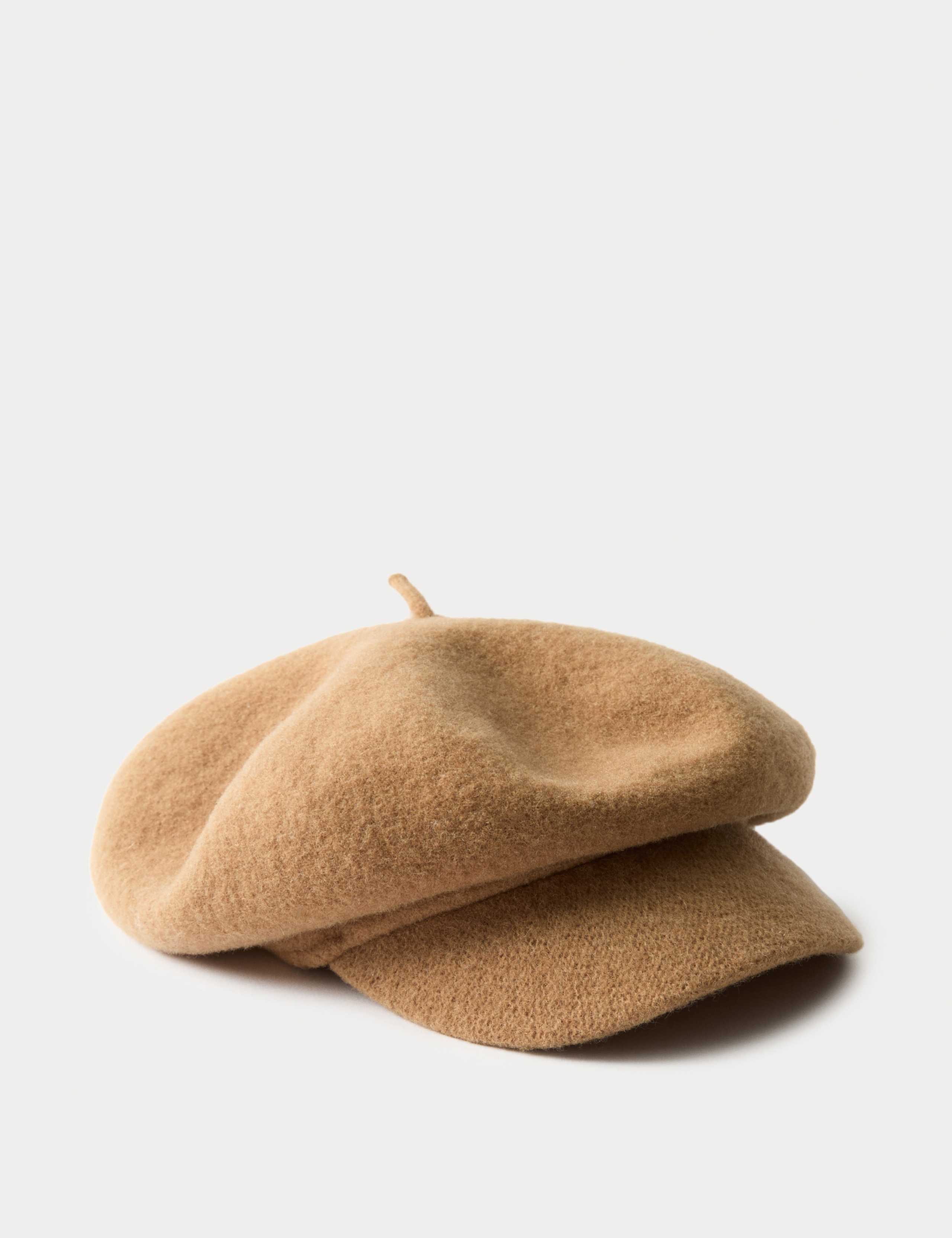Pure Wool Baker Boy Hat
