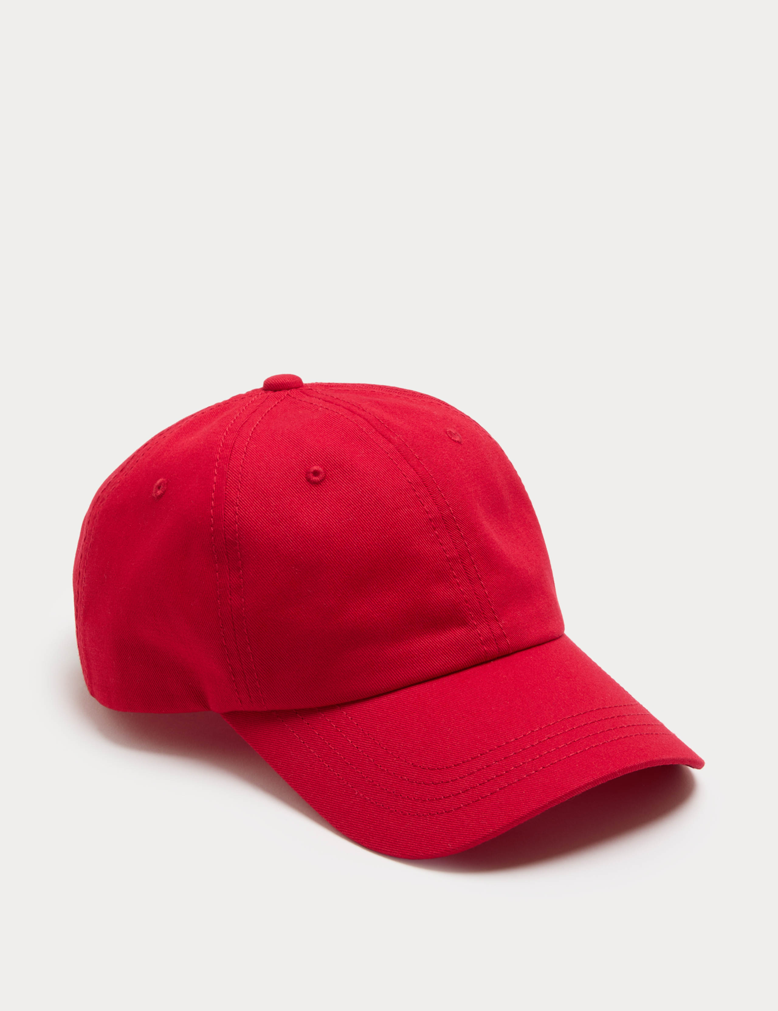 Pure Cotton Plain Baseball Cap