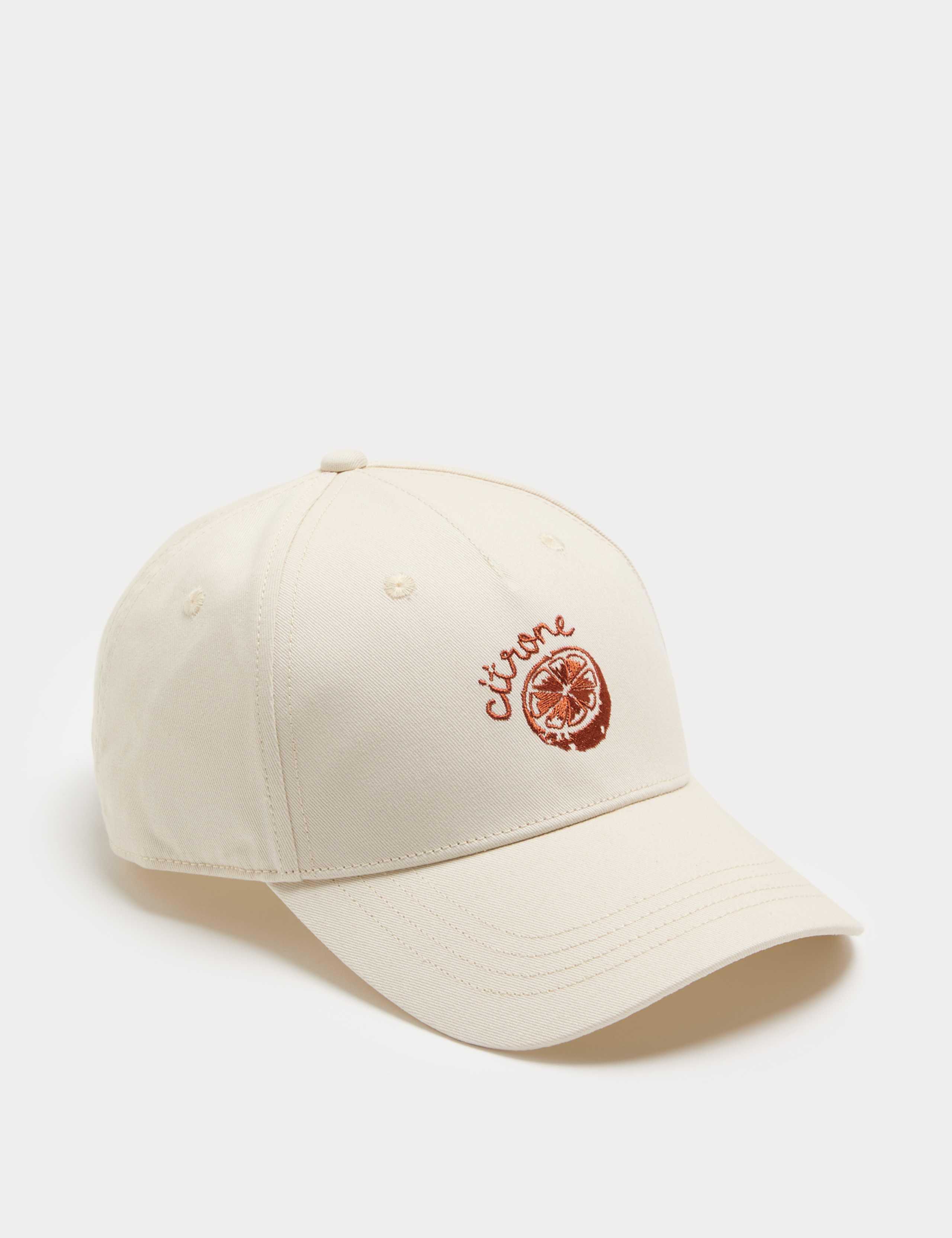 Pure Cotton Graphic Baseball Cap
