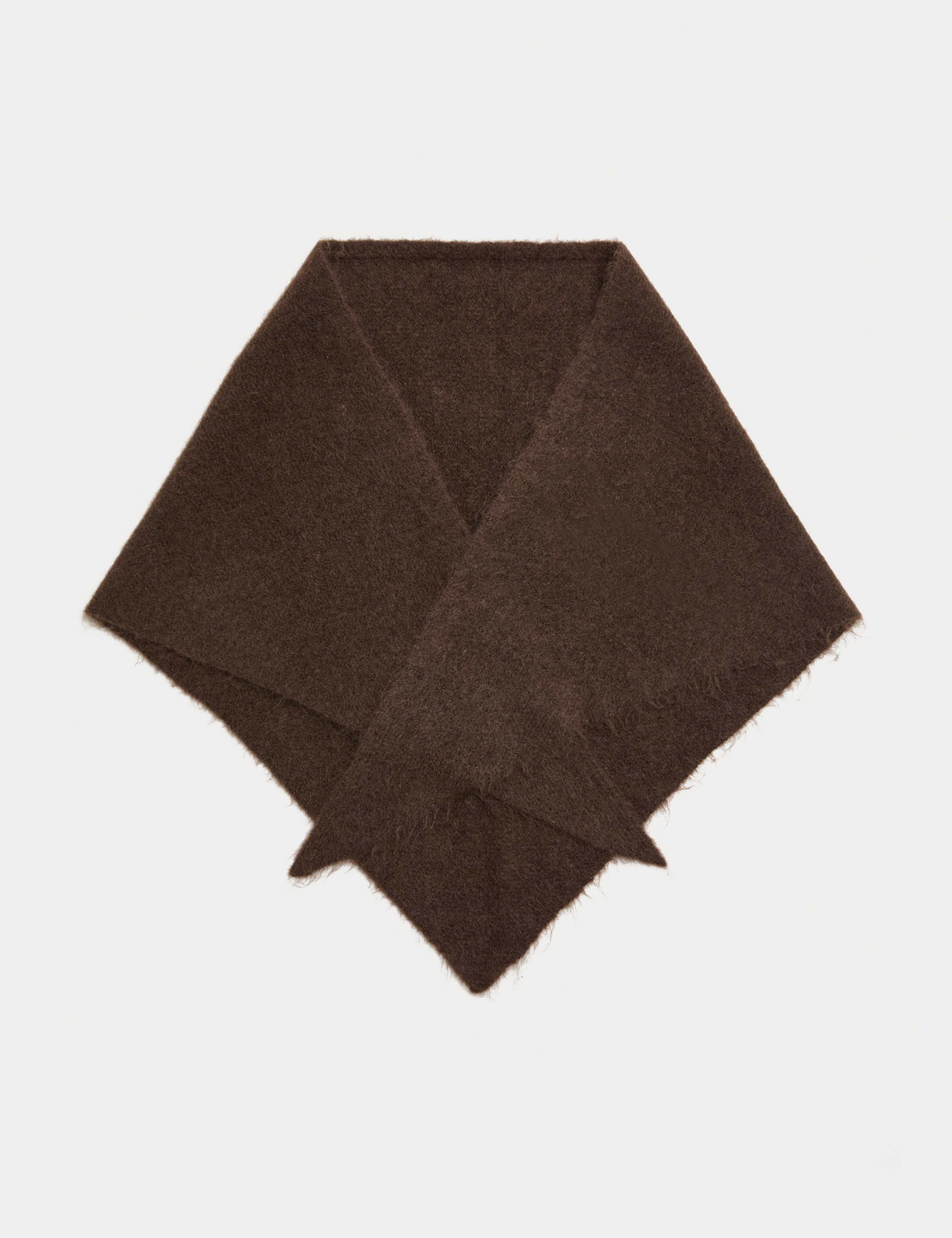 Knitted Triangular Scarf