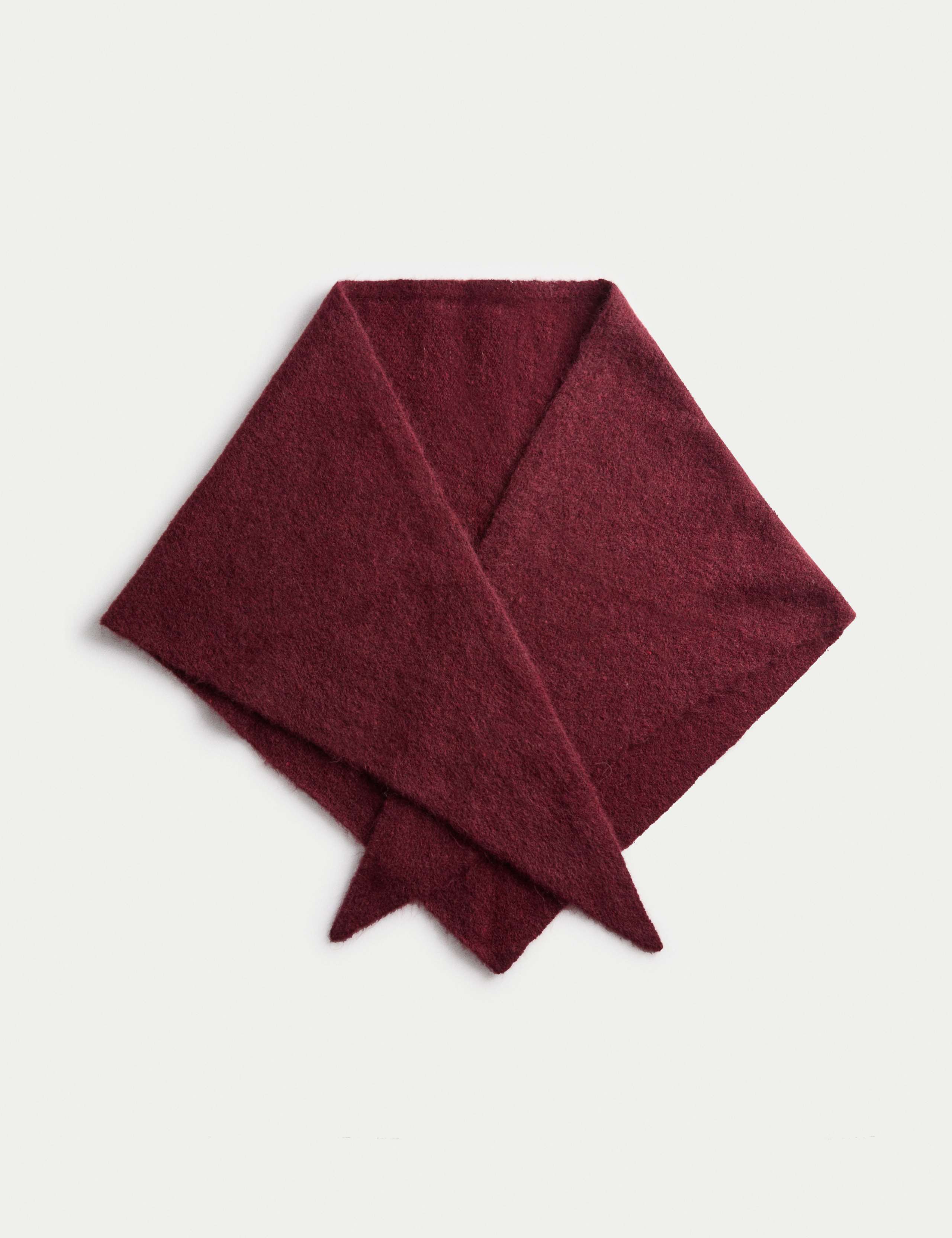 Knitted Triangular Scarf