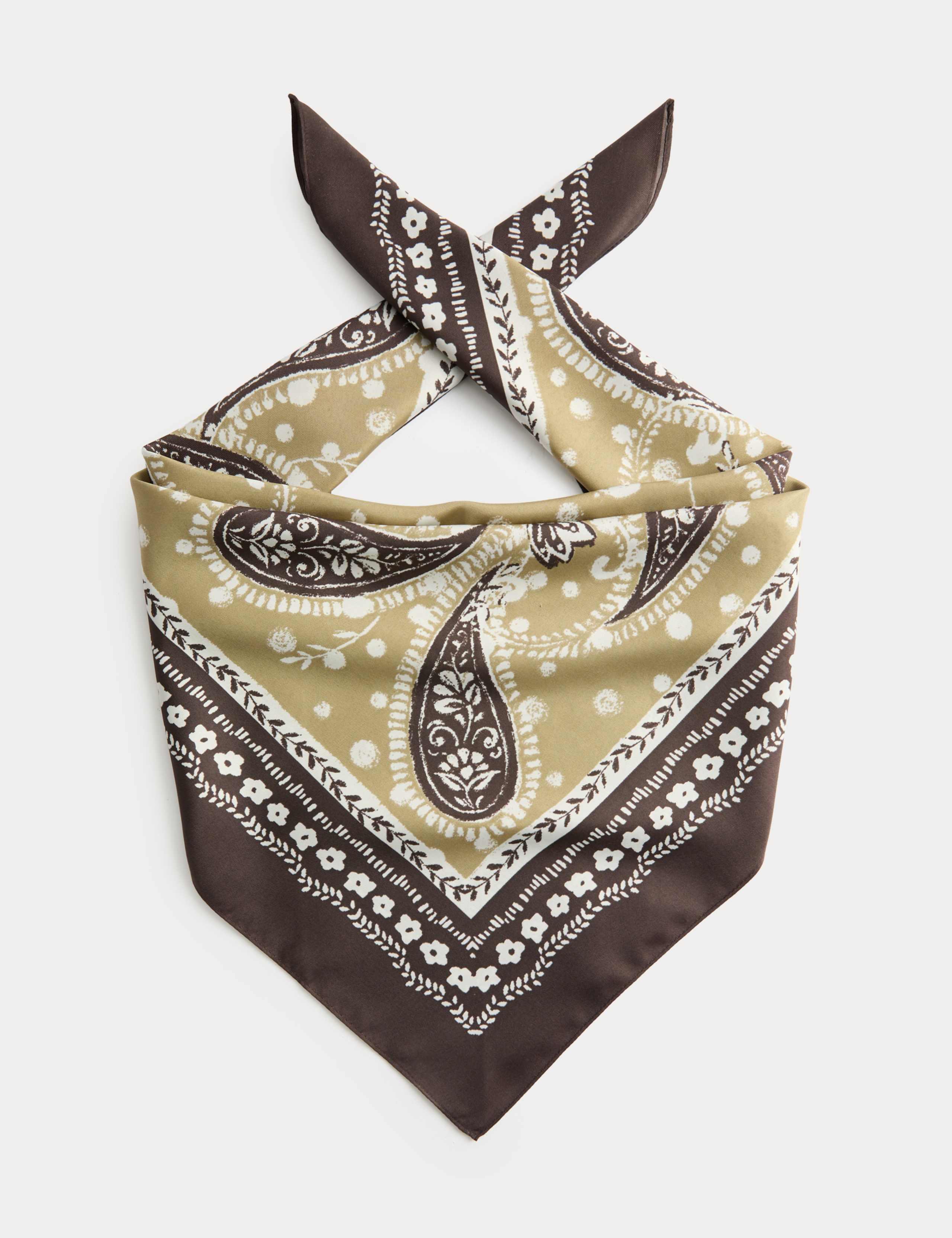 Satin Printed Neckerchief