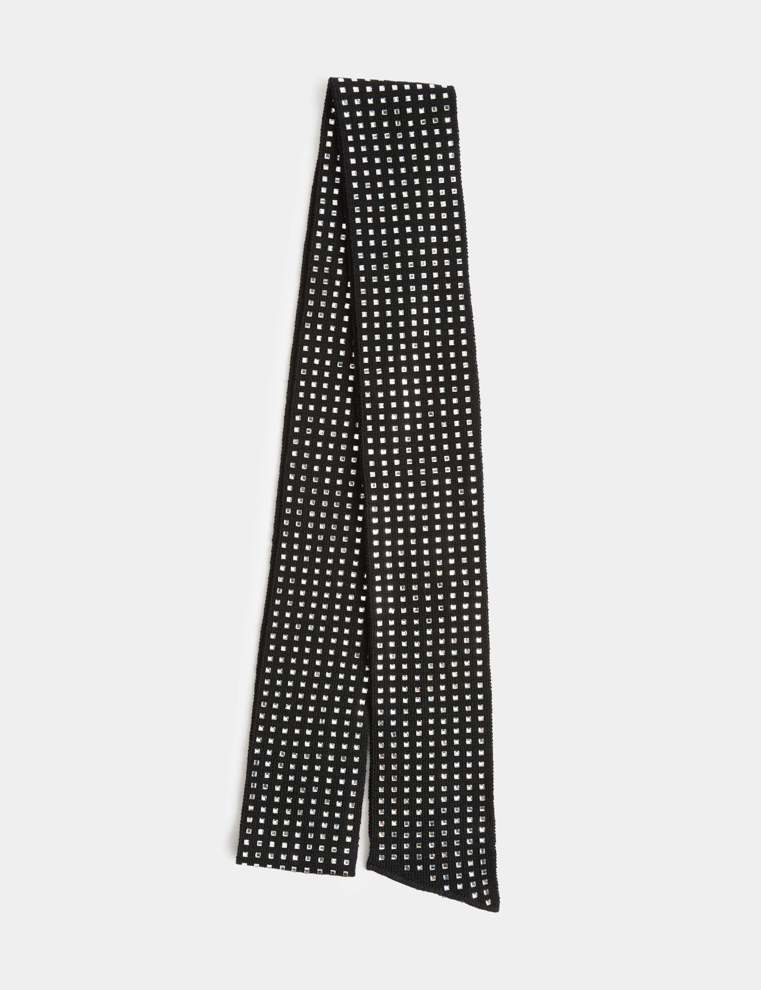 Diamante Skinny Scarf