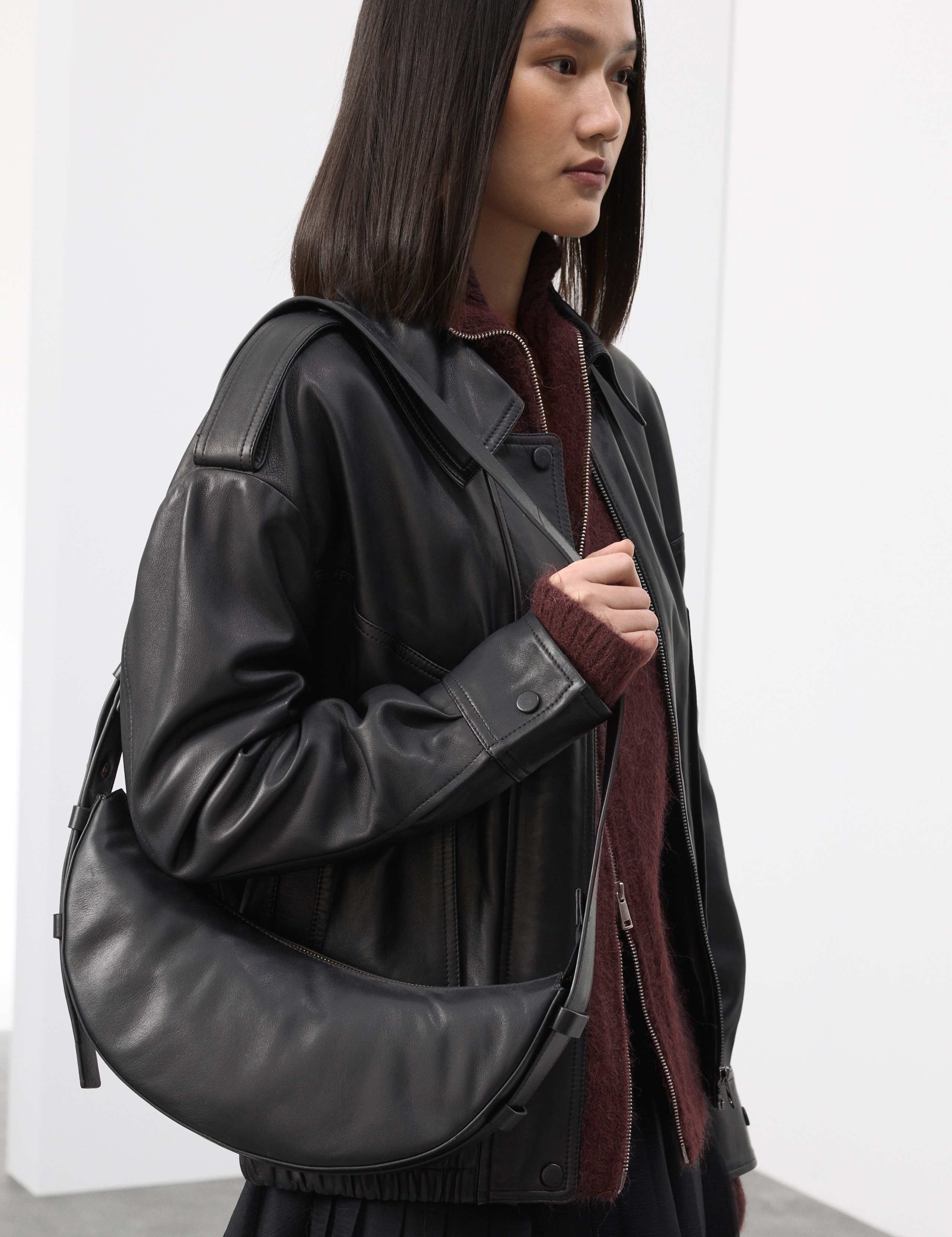 Leather Sling Bag